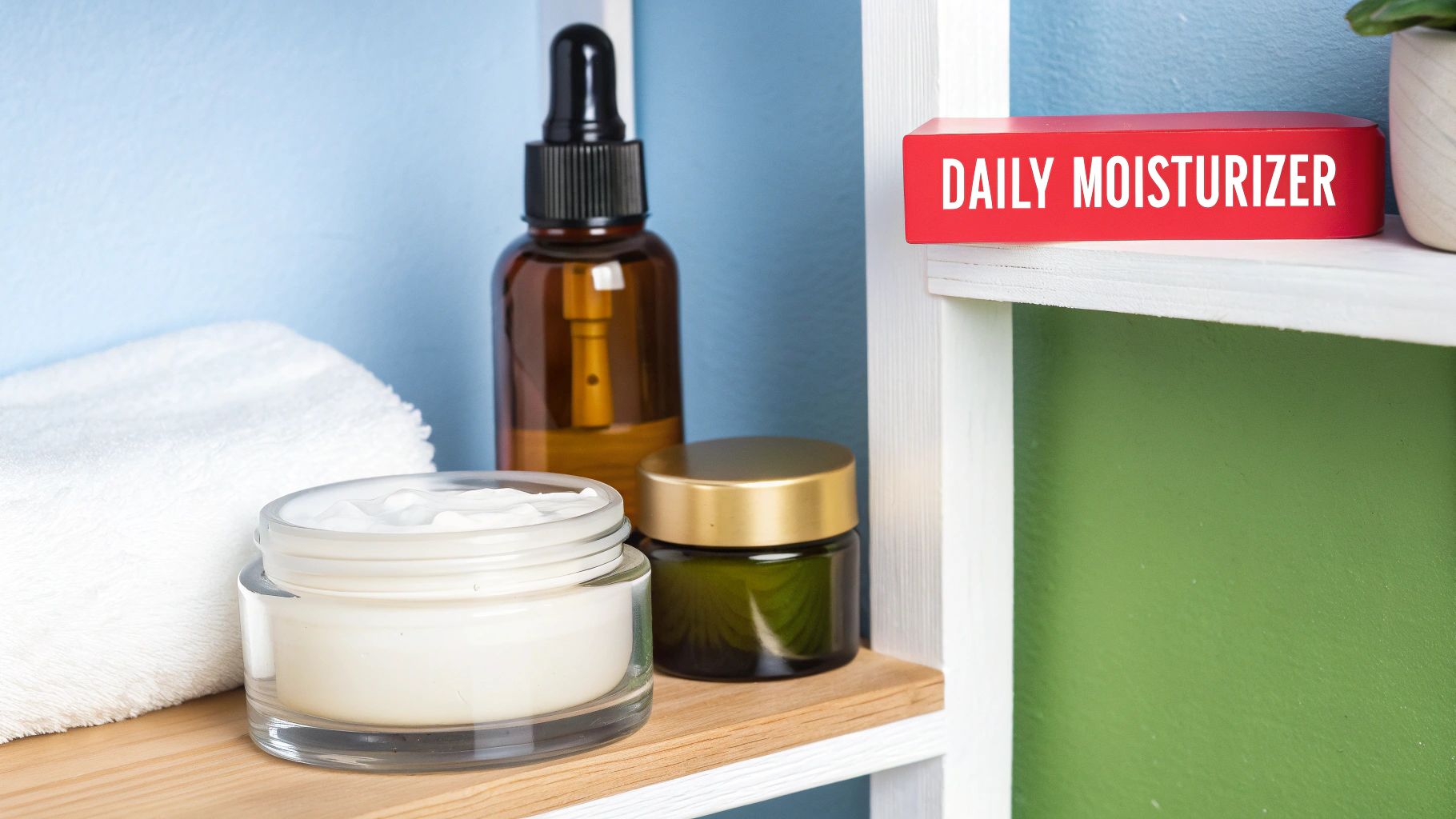 Image of skincare products
