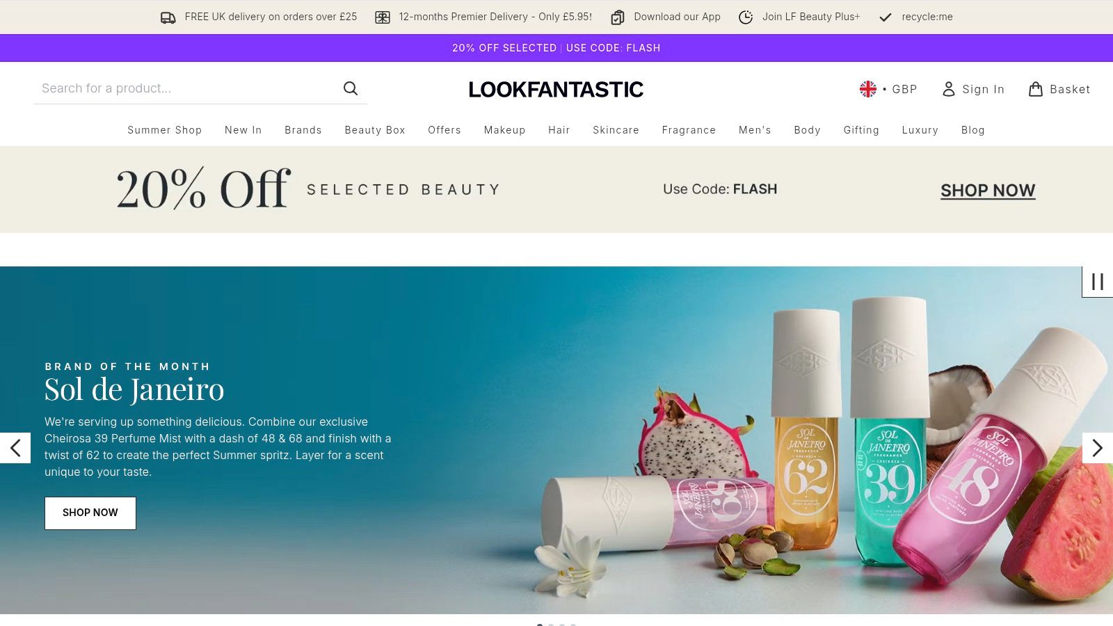 Lookfantastic