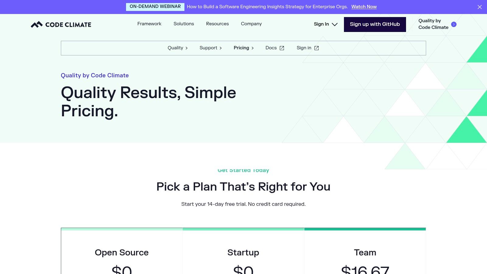 Code Climate Quality (Qlty Cloud)