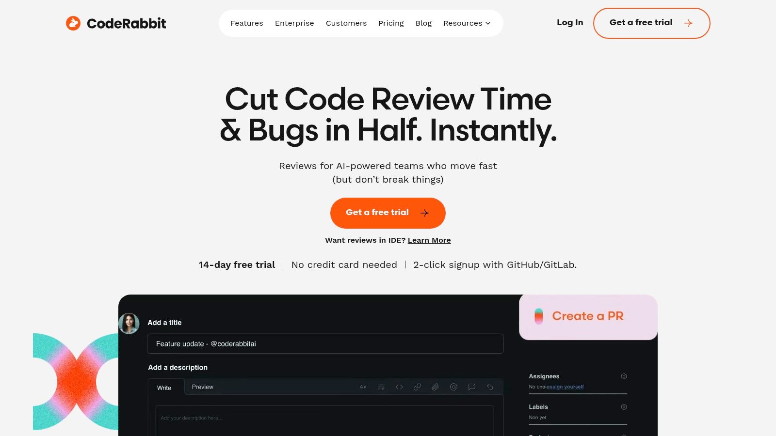 CodeRabbit – AI Code Reviews