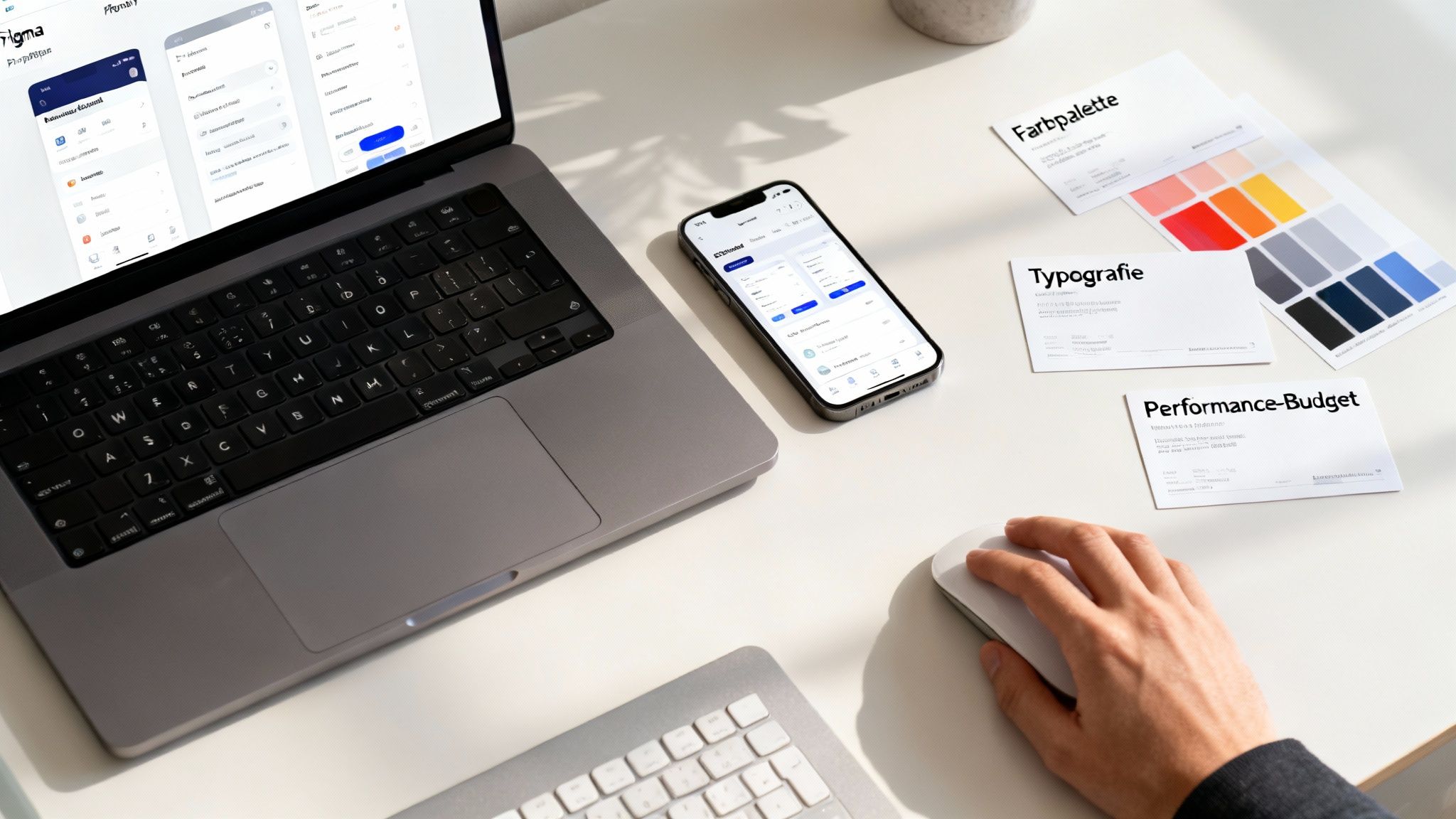 Prototyp im Design Tool