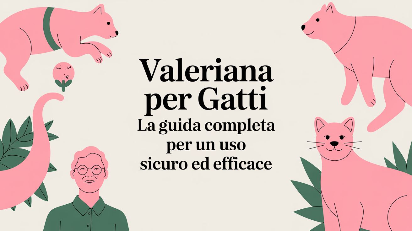 Valeriana per Gatti: Una Guida per Usarla in Modo Sicuro ed Efficace