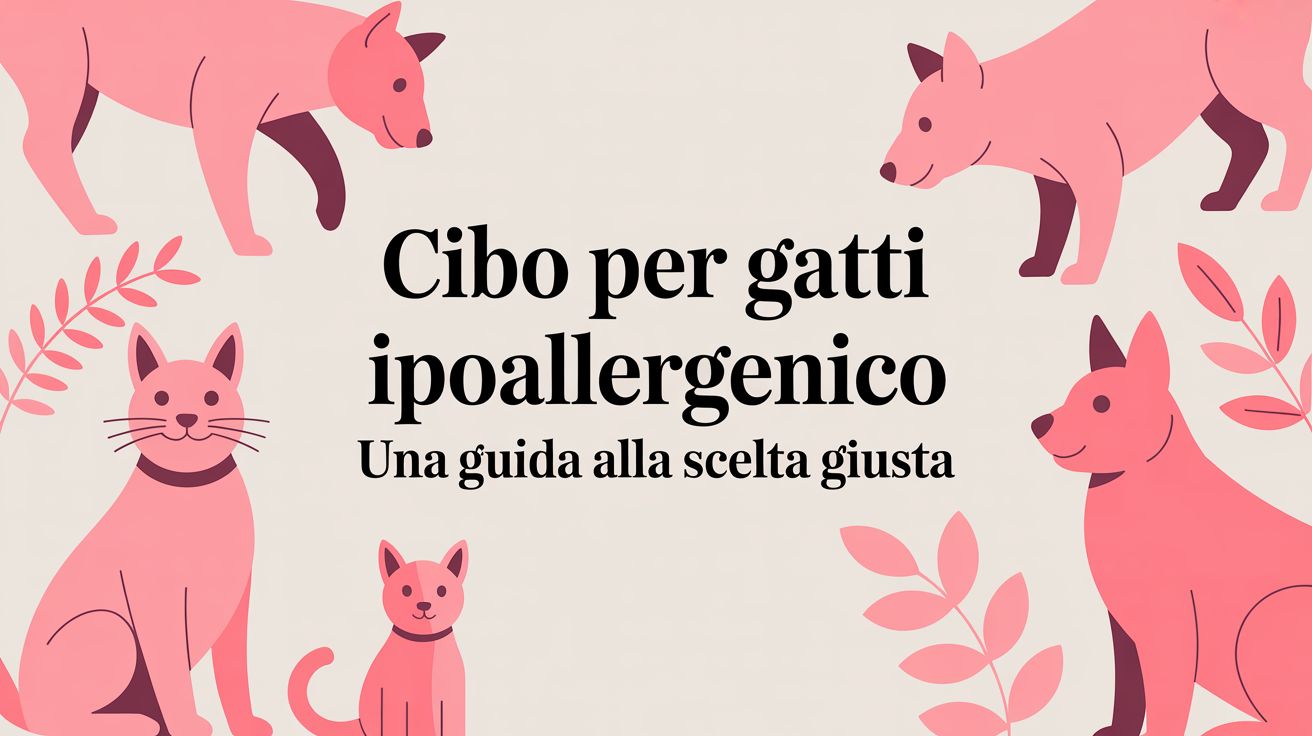 Cibo per gatti ipoallergenico: la guida per capire se è la scelta giusta