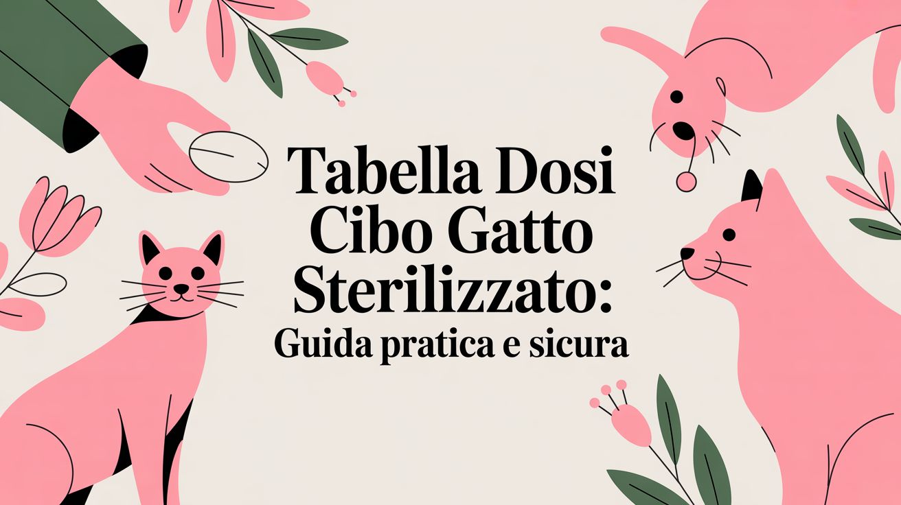 Tabella dosi cibo gatto sterilizzato: la guida per non sbagliare