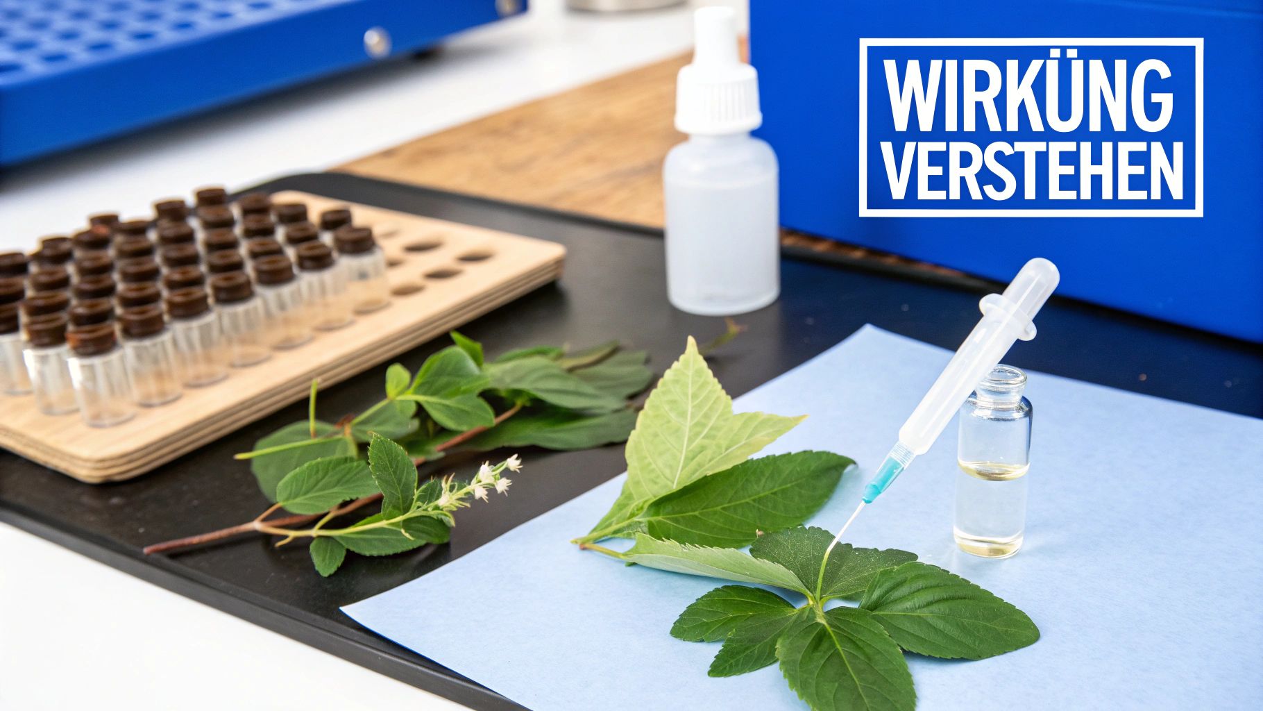 Eine Nahaufnahme von Cannabisblüten, die die komplexen Strukturen und Trichome zeigen, die für die Wirkung verantwortlich sind.