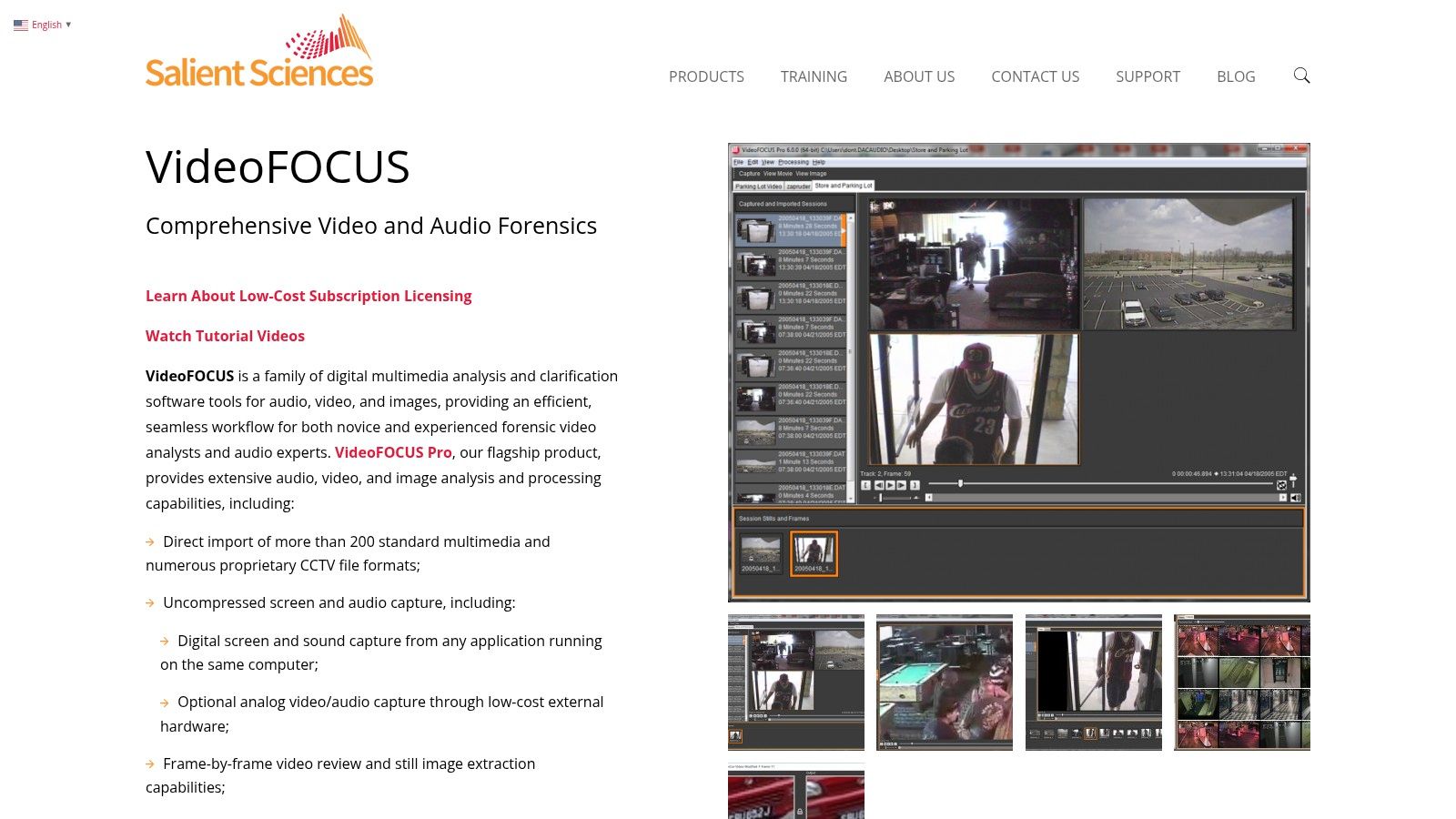 Salient Sciences – VideoFOCUS