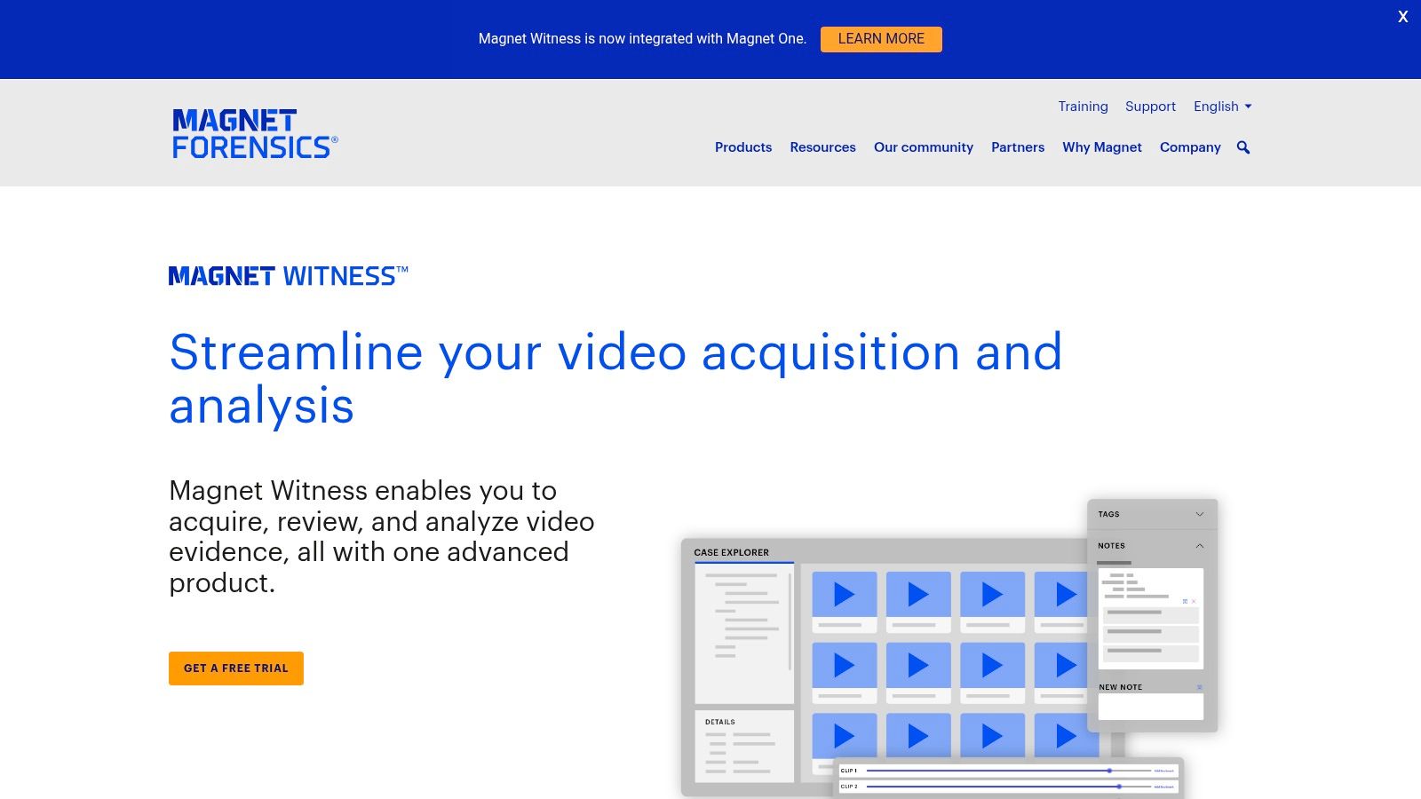 Magnet Forensics – Magnet DVR Examiner / Magnet Witness