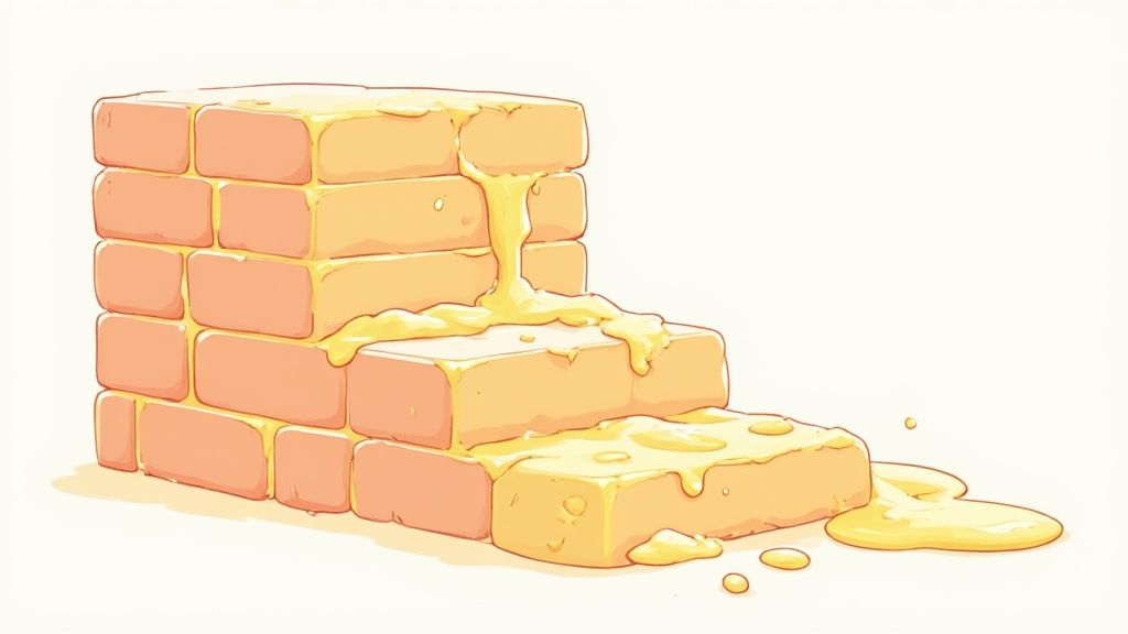 A close-up shot of soothing natural ingredients like chamomile flowers, oatmeal, and jojoba oil arranged on a clean, light surface.