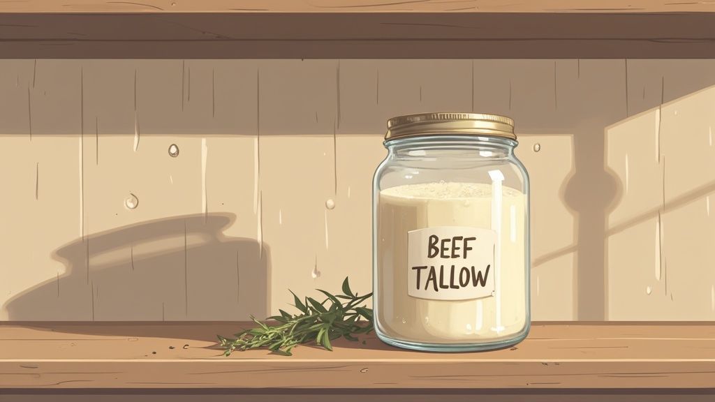 Woman applying moisturizer in a white bathroom, highlighting natural skincare routines