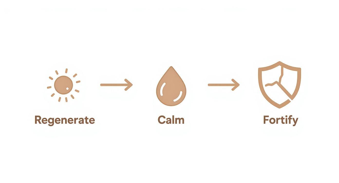 Infographic about beef tallow for stretch marks