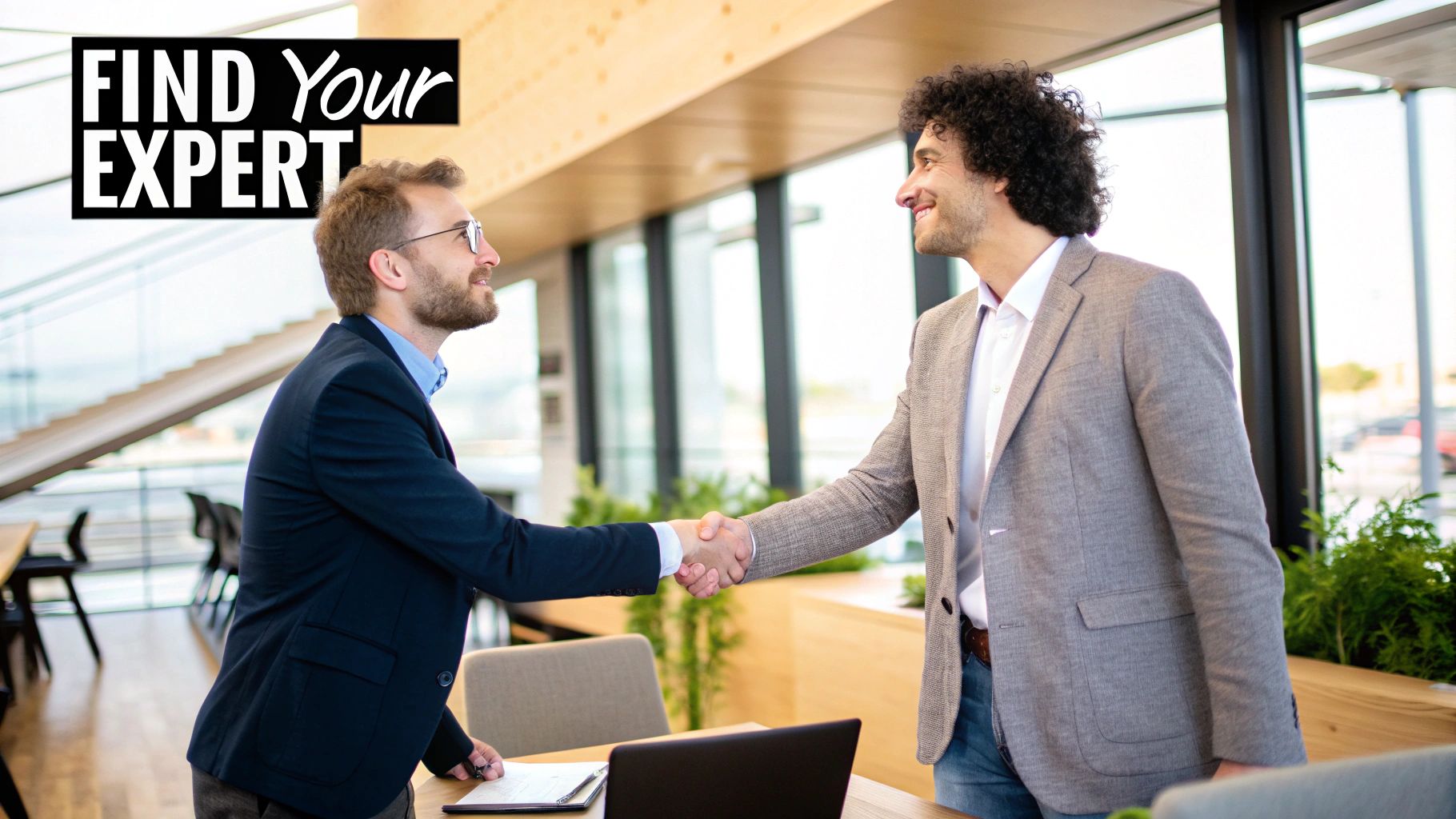 A person at a desk carefully reviewing a checklist before making a decision.
