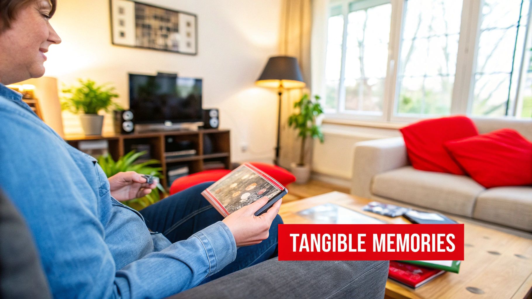 A person holding a custom mix CD with personalized artwork, showcasing its tangible and nostalgic appeal.