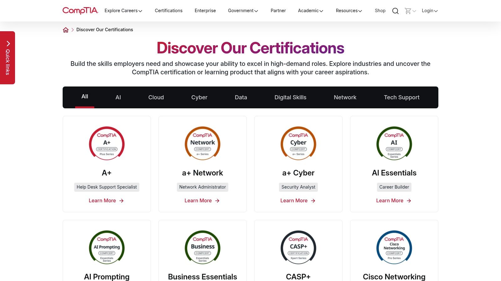 CompTIA Official Marketplace