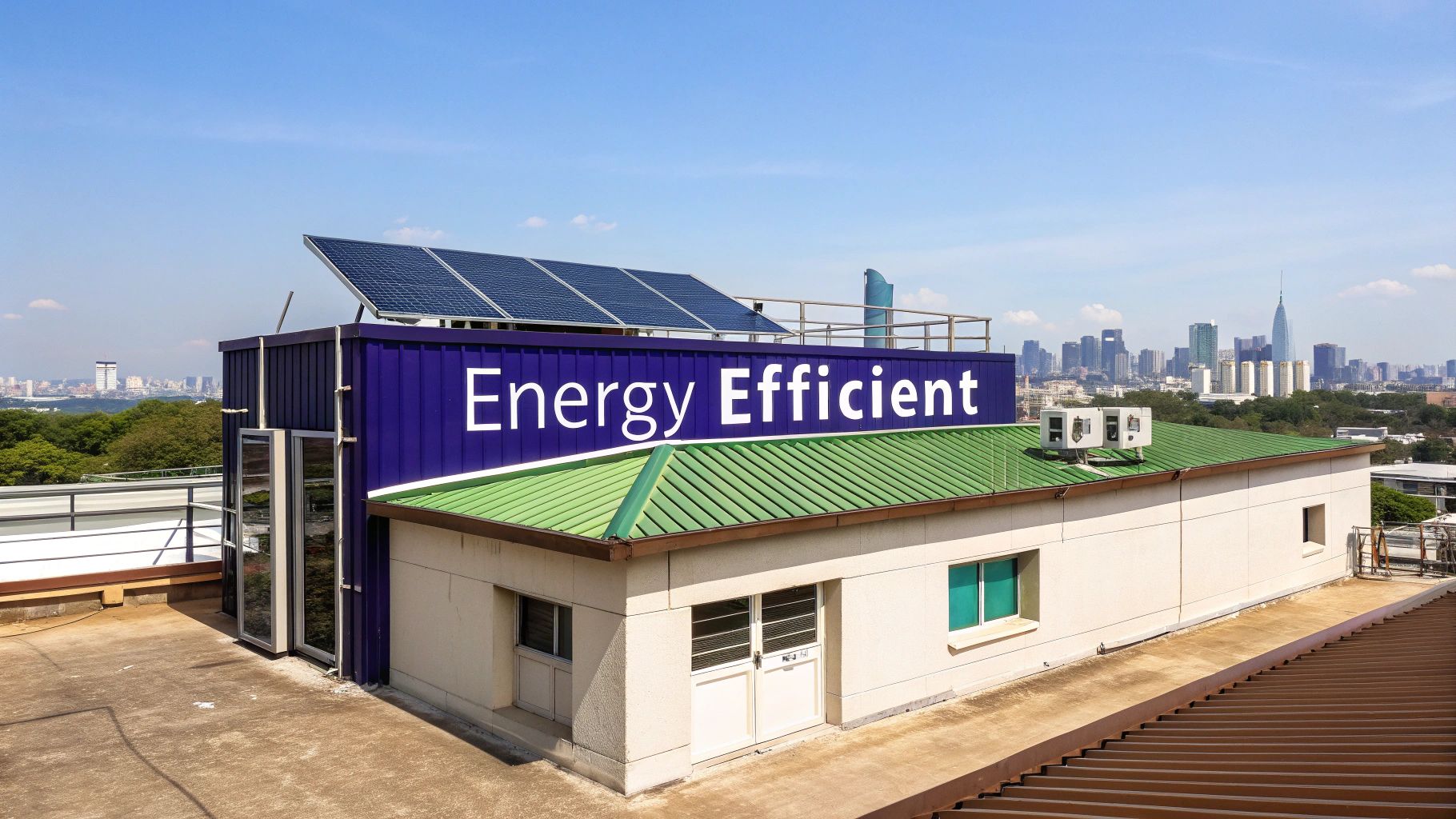 Energy-Efficient Green Metal Buildings