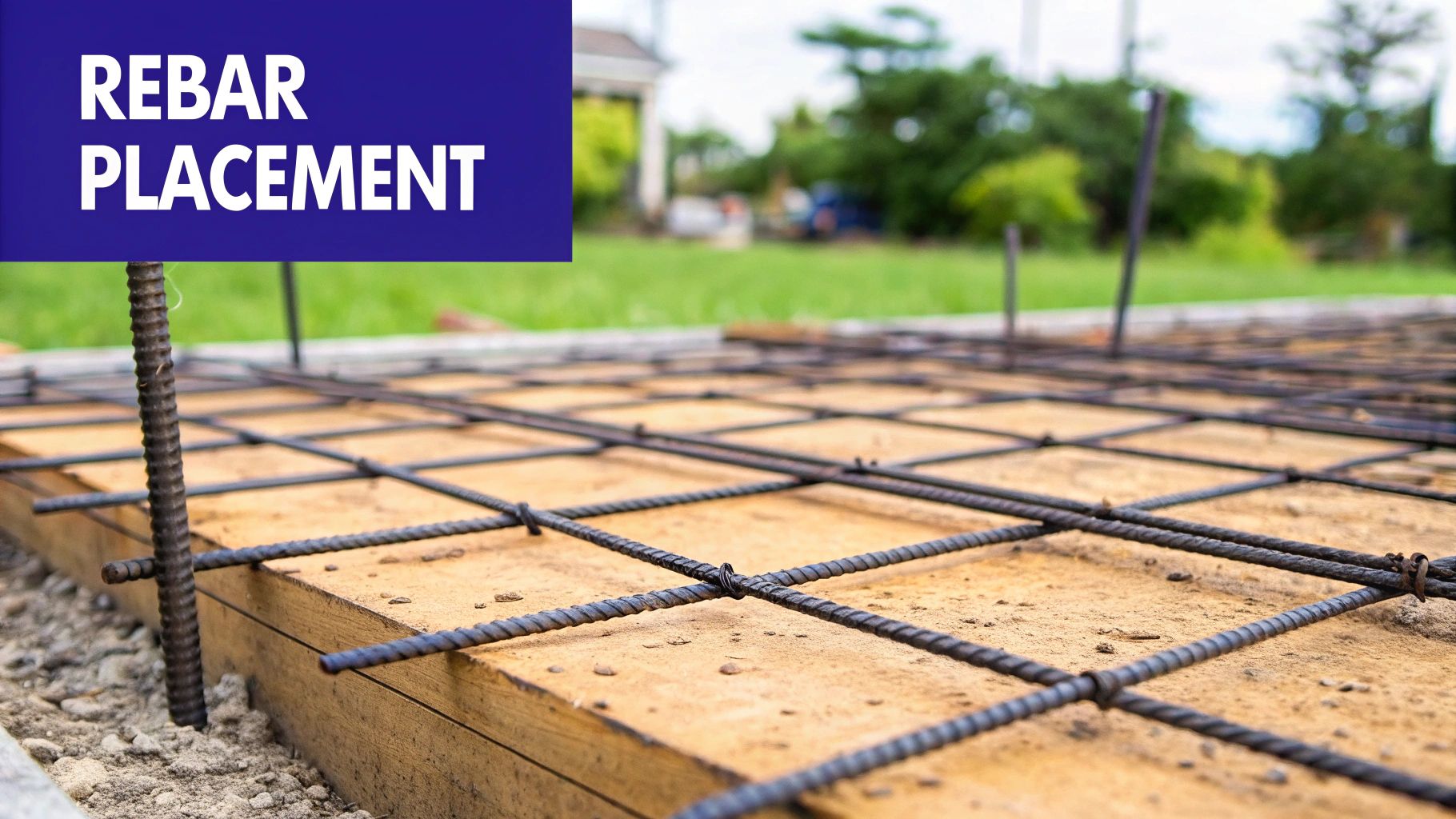 Reinforcement Steel (Rebar) Placement and Coverage