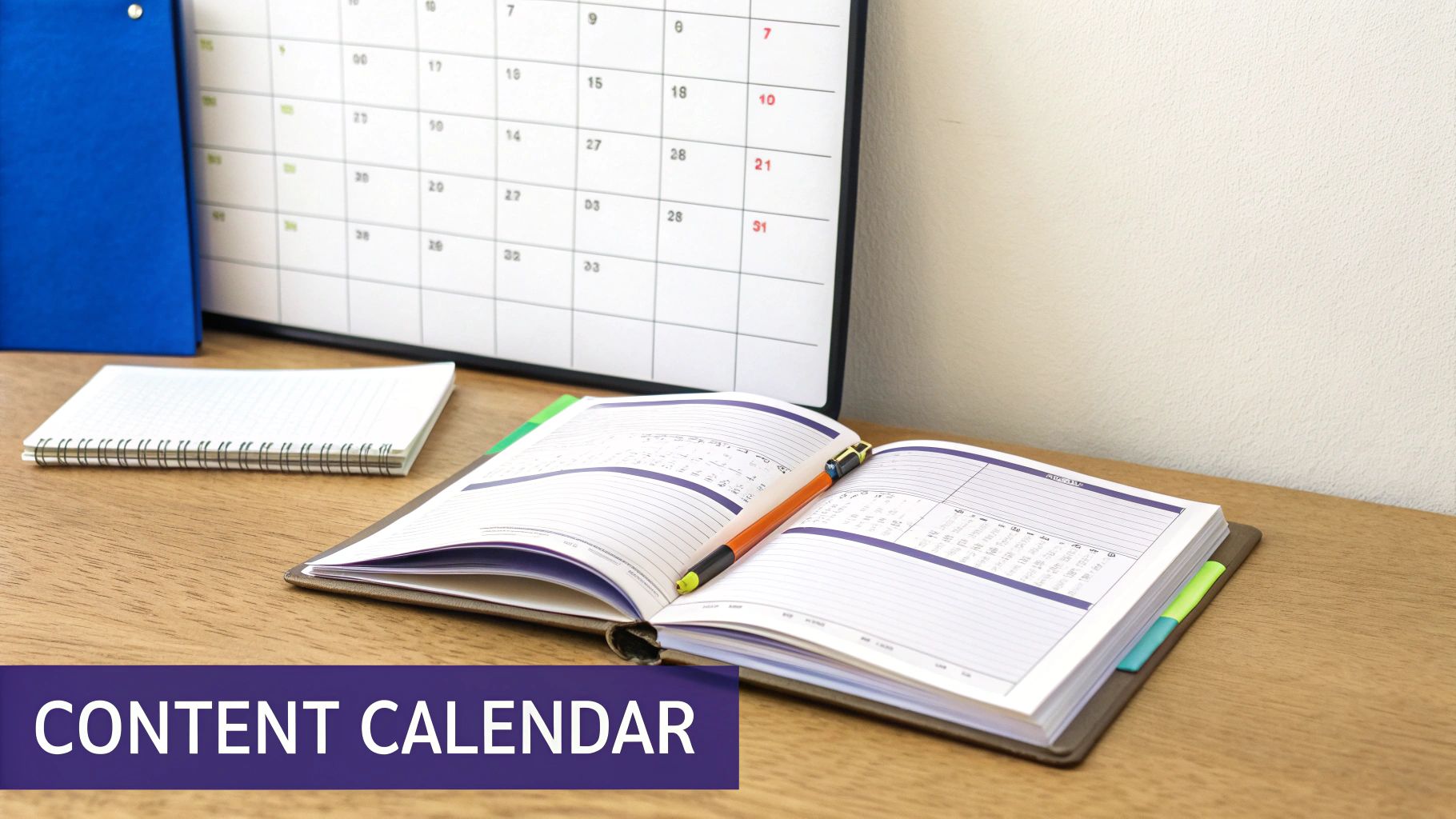 Create a Consistent Content Calendar