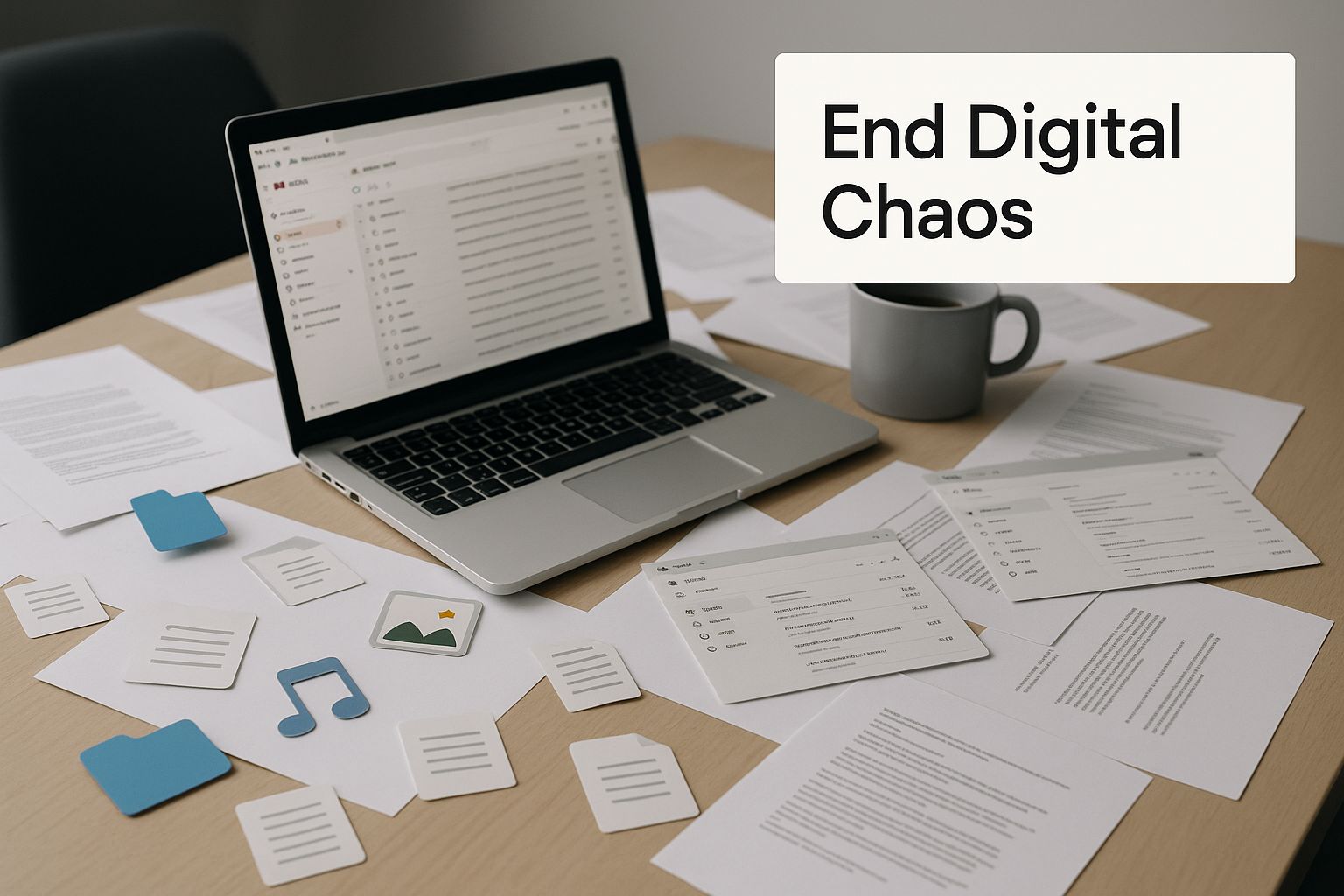 Infographic about centralized document management system