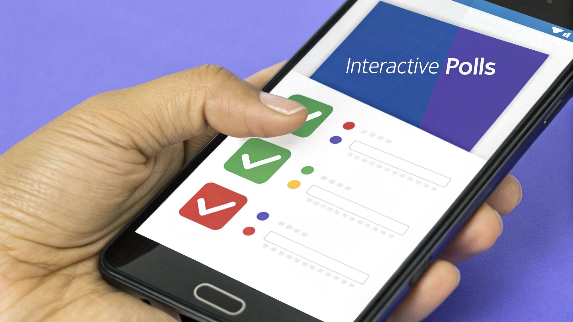 Interactive Content and Polls