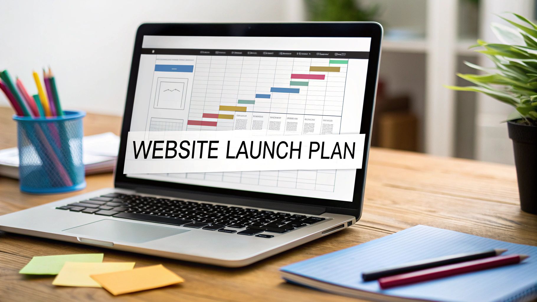 Web site project plan: A Practical Guide to Timely Website Launch