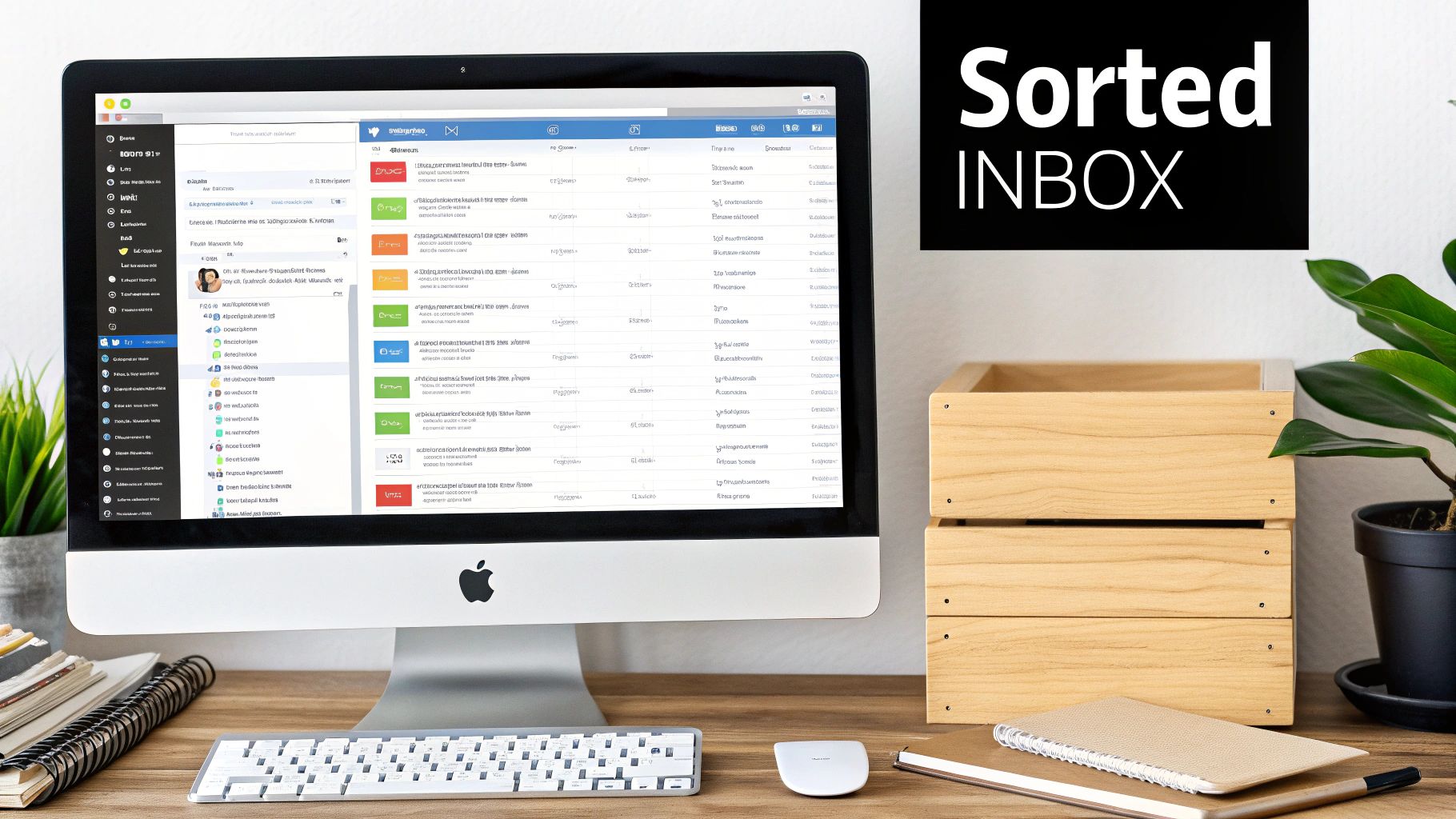 Email Filtering and Labels/Folders System