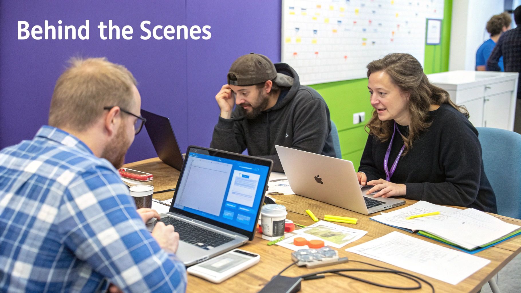 Behind-the-Scenes Content