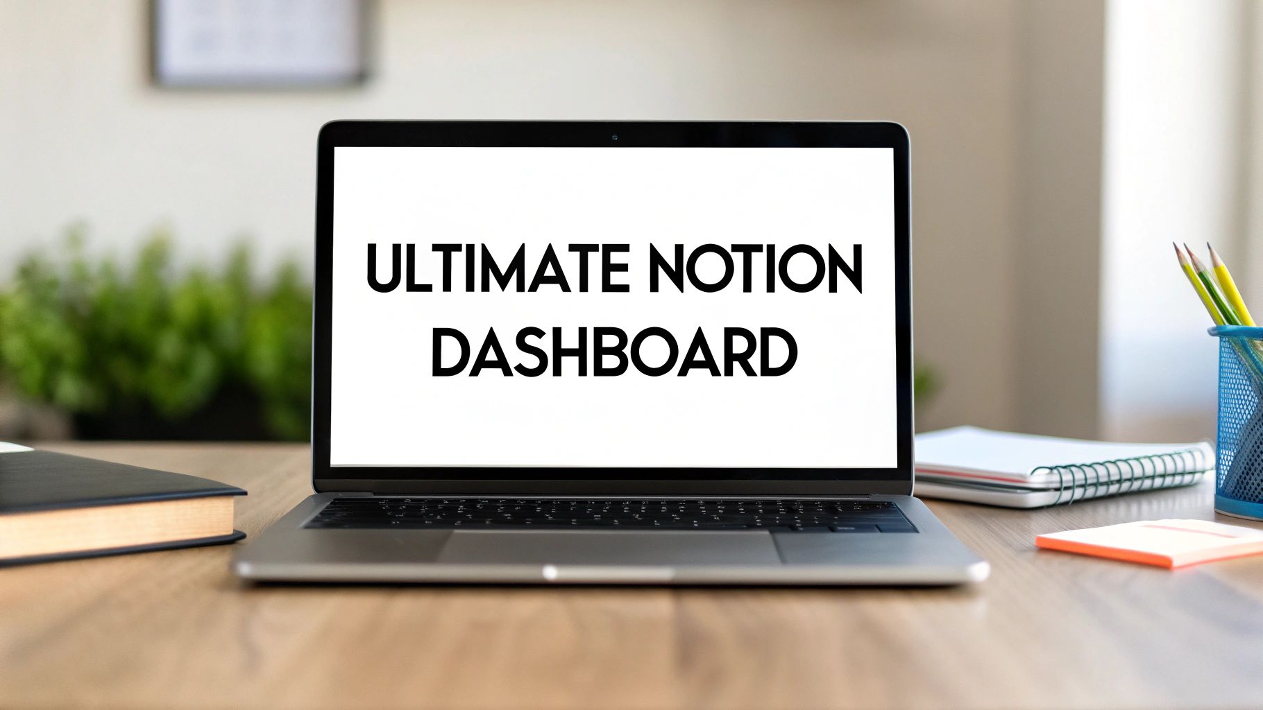 Build Your Ultimate Notion Home Page Dashboard