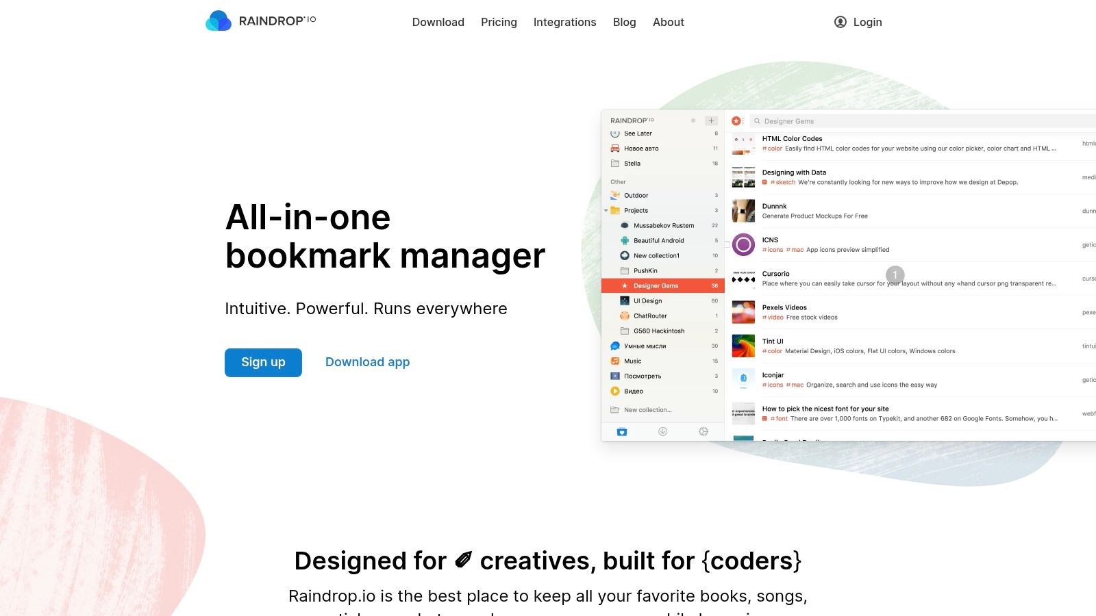 Raindrop.io (official)