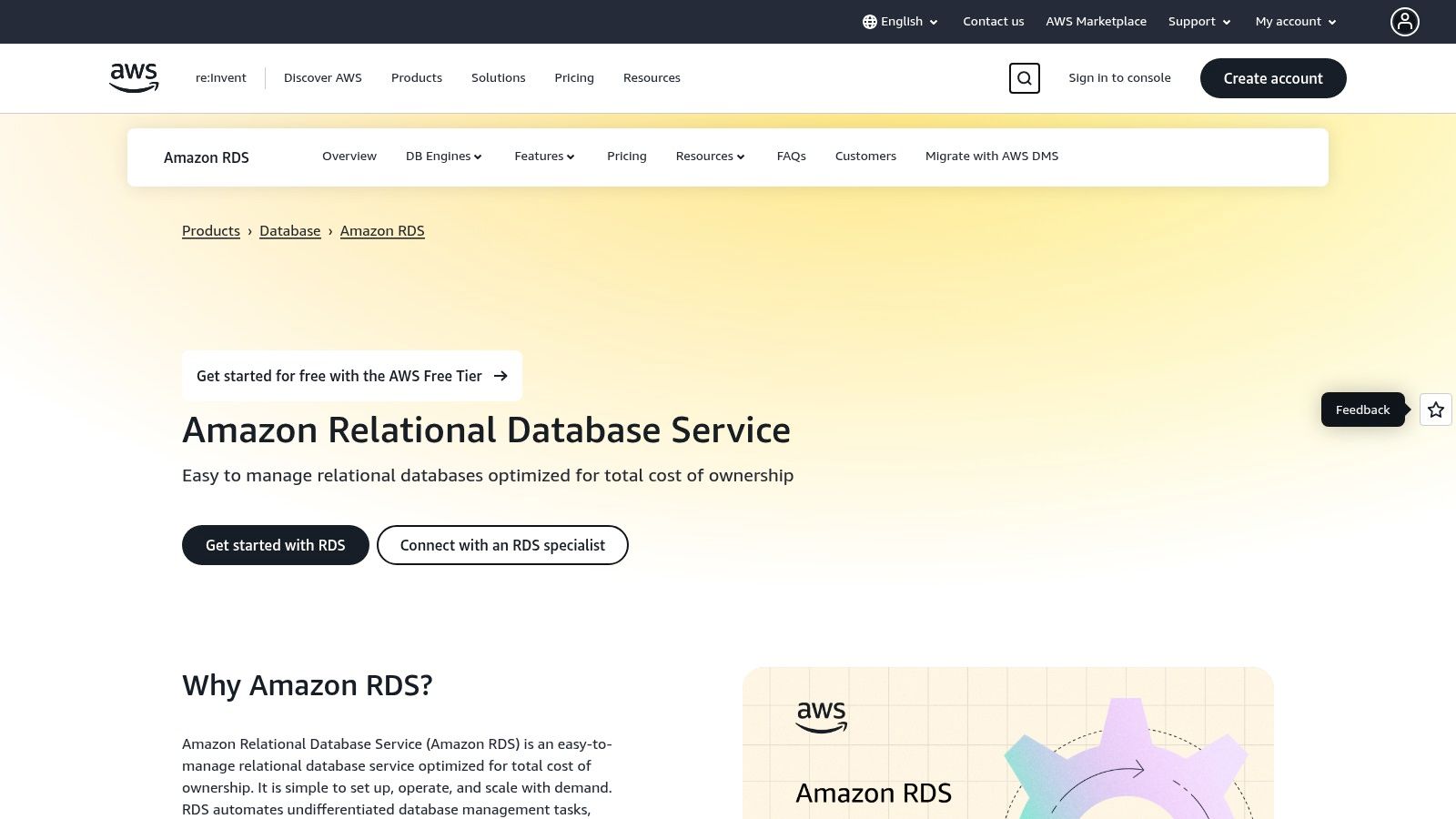 Amazon Web Services – Amazon RDS