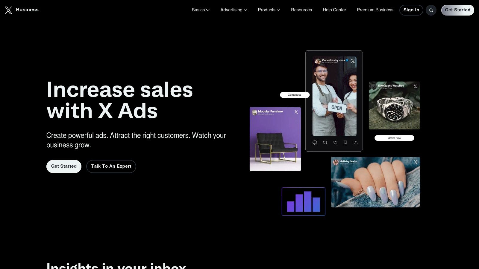 X for Business (formerly Twitter)