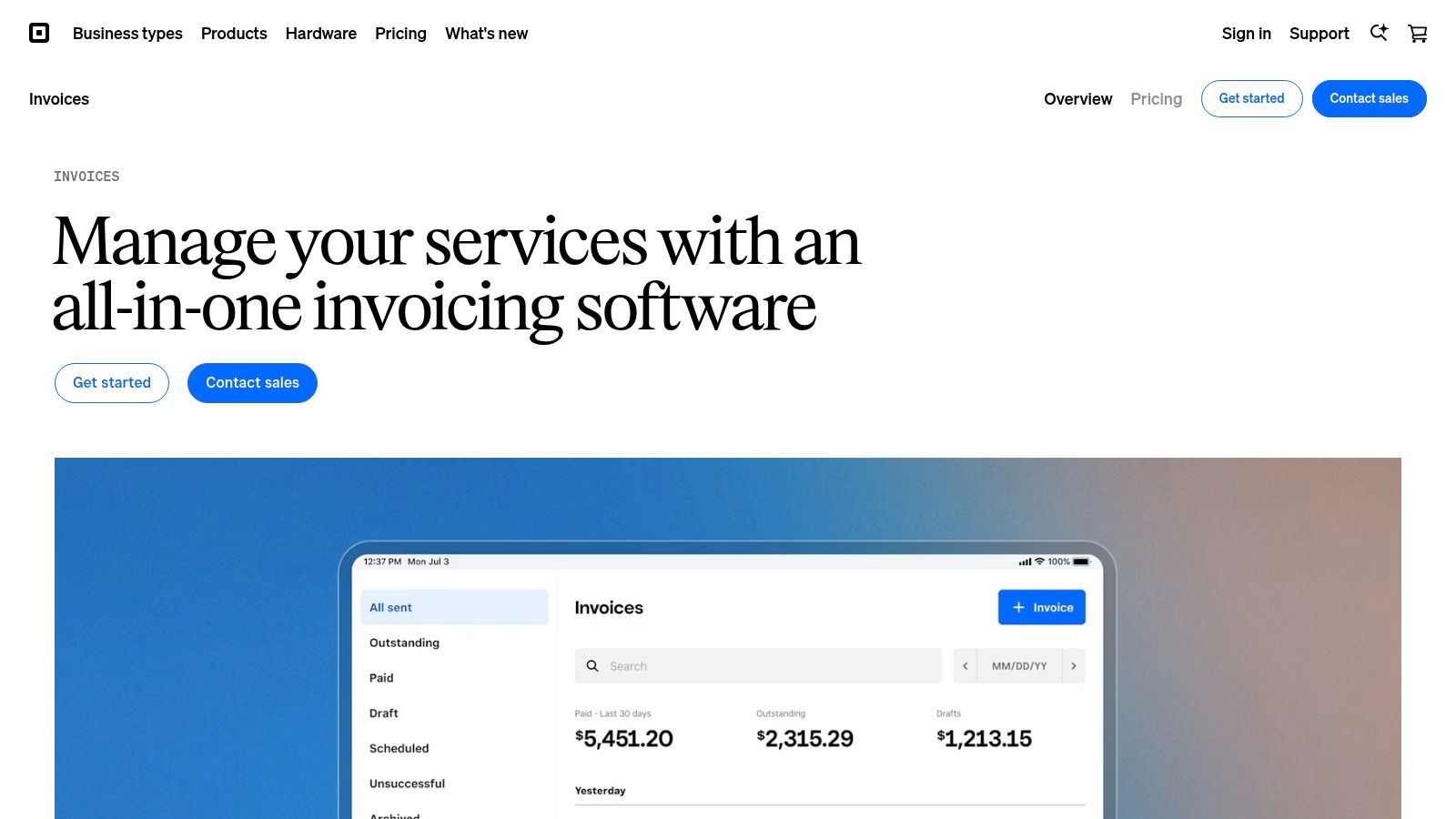 Square Invoices