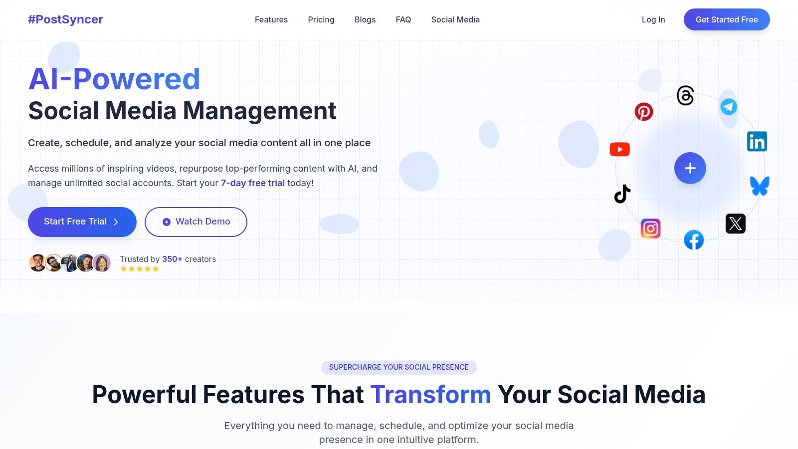 1. PostSyncer: The AI-Powered All-in-One for Growth
