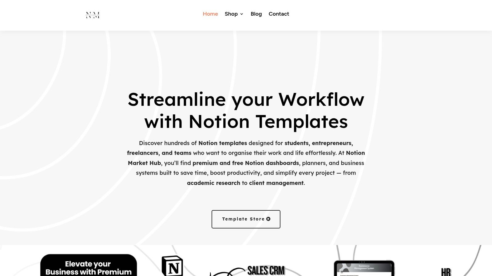 Notion Market Hub