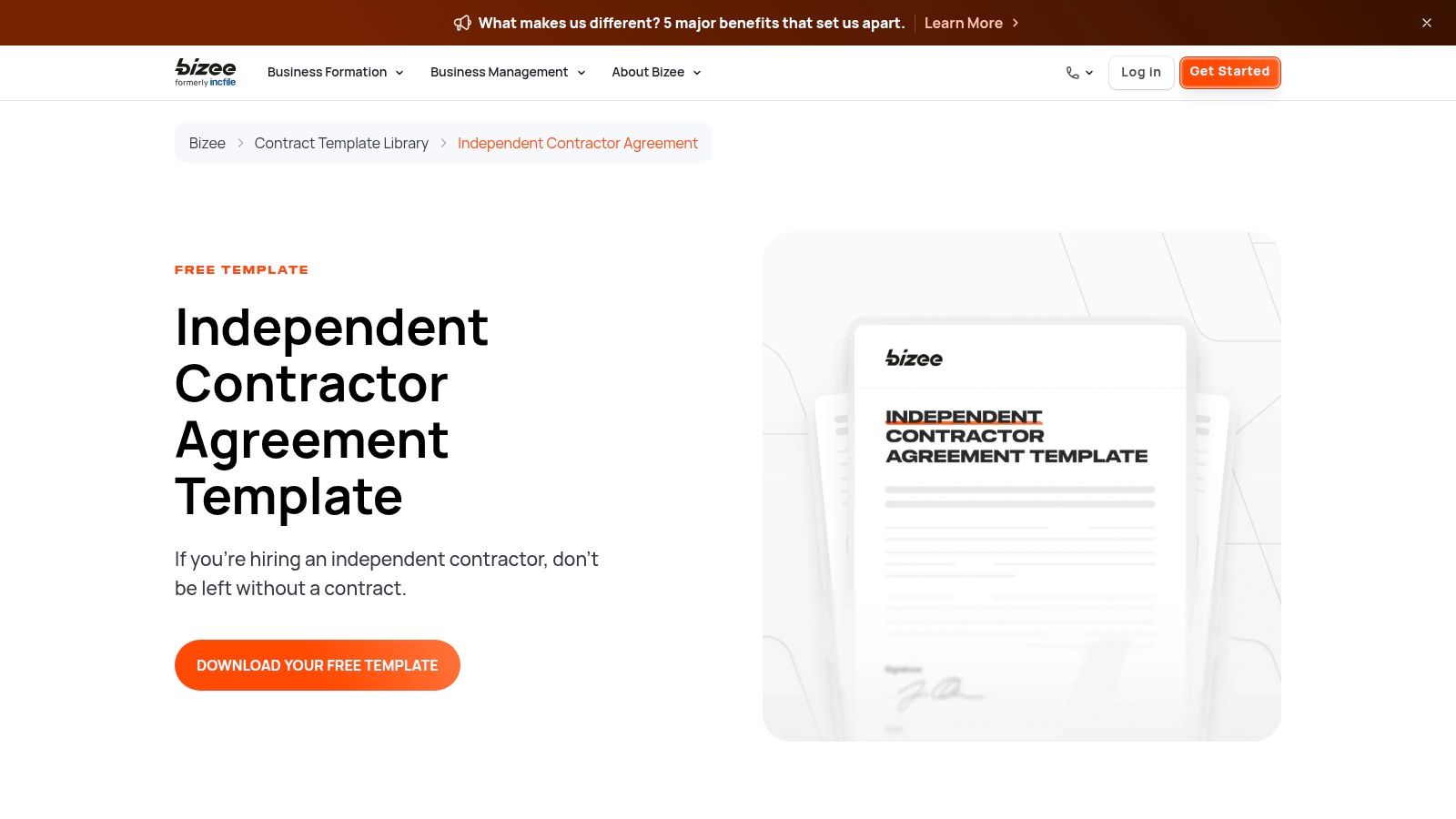 Bizee (formerly Incfile)