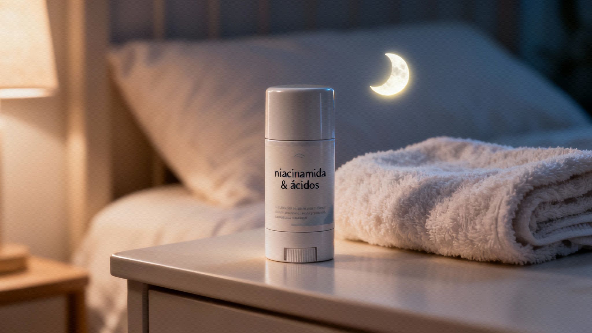Mulher com pele iluminada e saudável aplicando um produto de skincare no rosto, representando o cuidado com a pele.