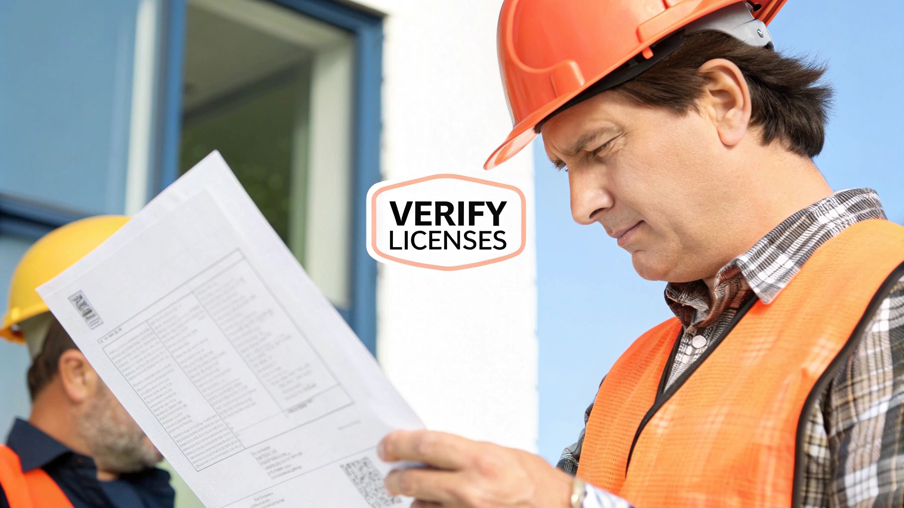 Step 1: Verify Licenses, Certifications, and Legal Standing