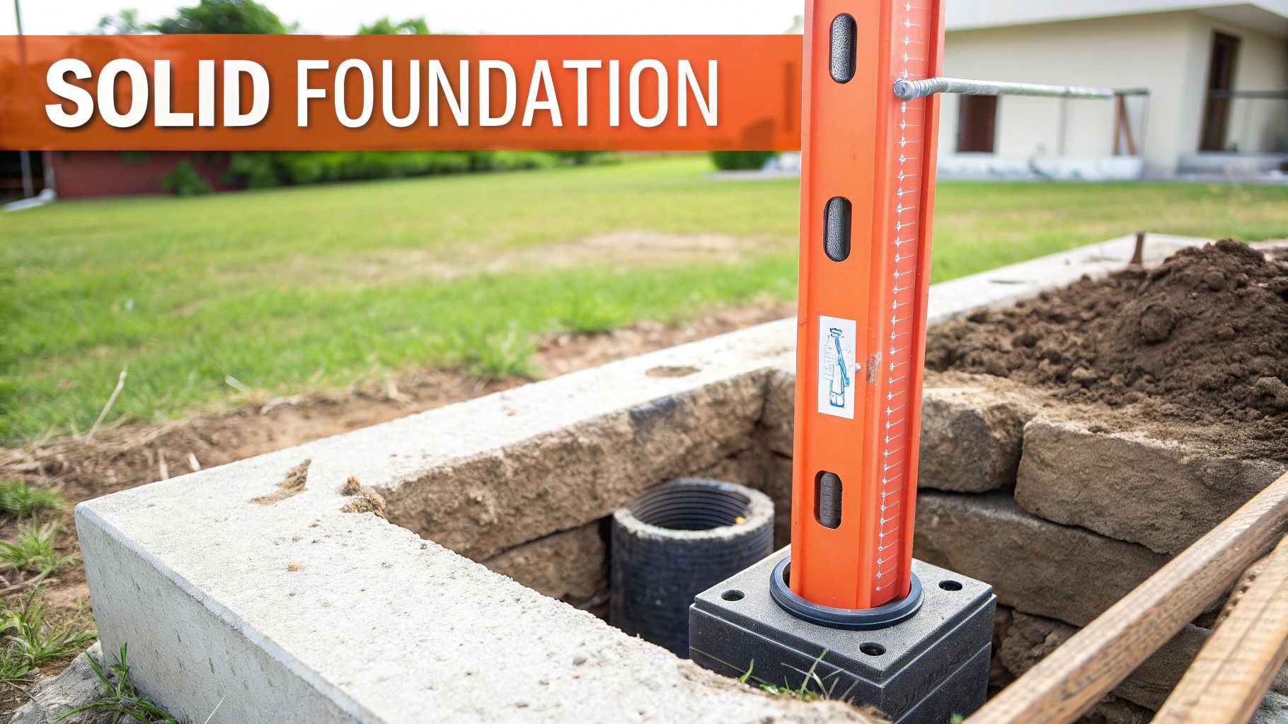 Pole and Backboard Setup