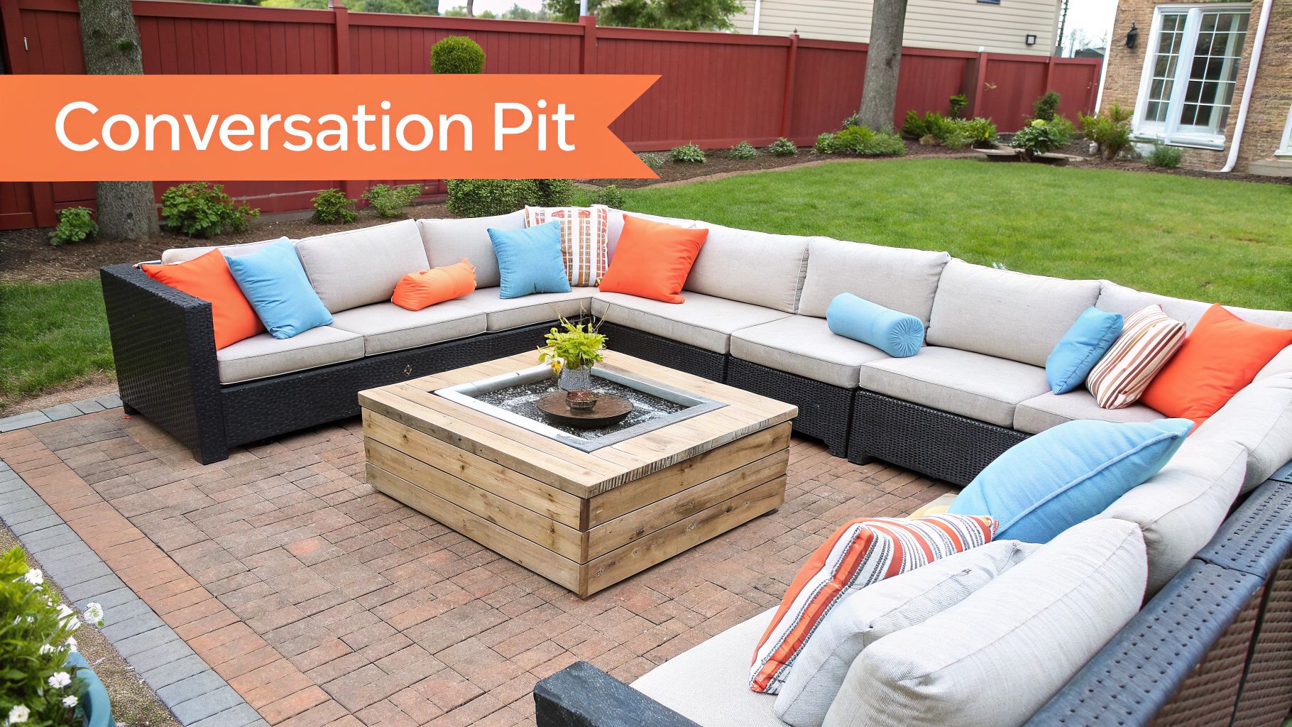 Conversation Pit Arrangement