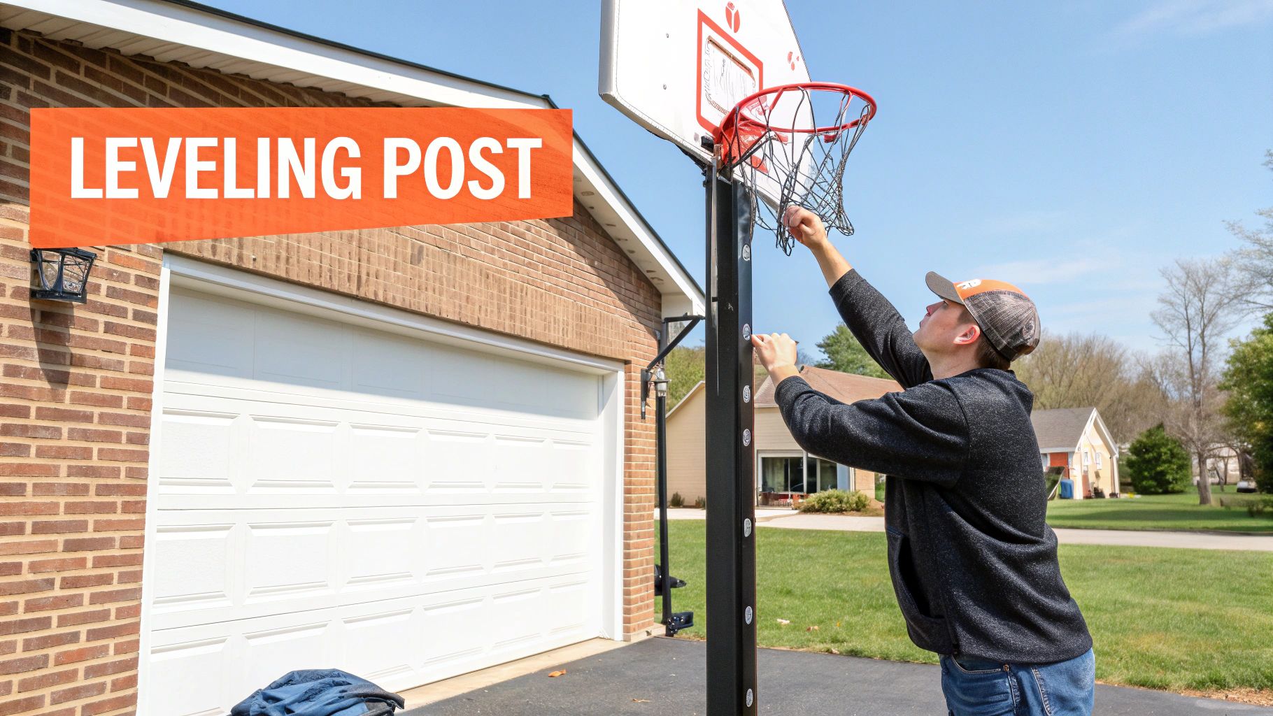 Image of a basketball hoop