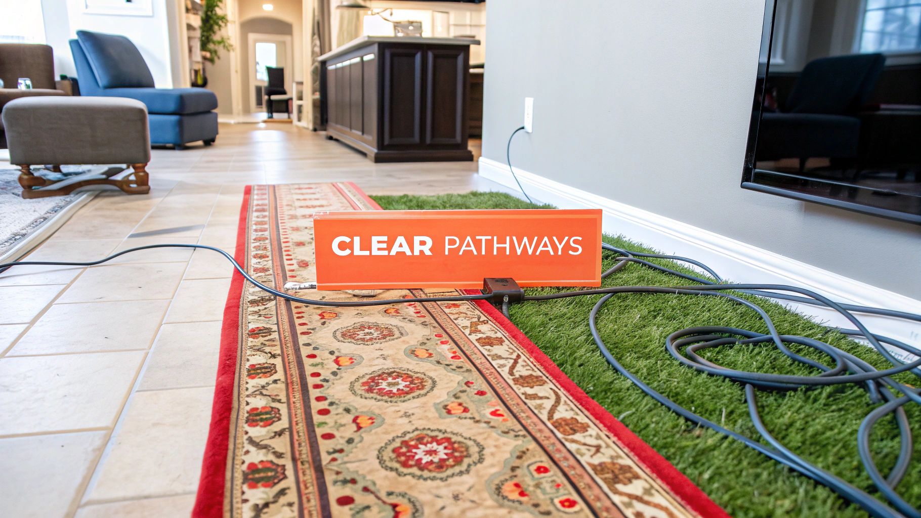 Remove Tripping Hazards