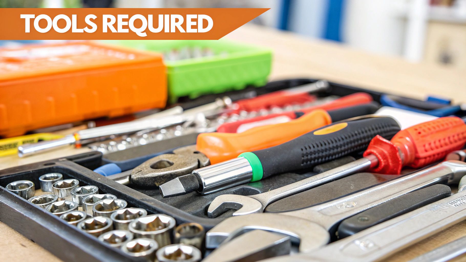 Tools and preparation for fitness equipment assembly