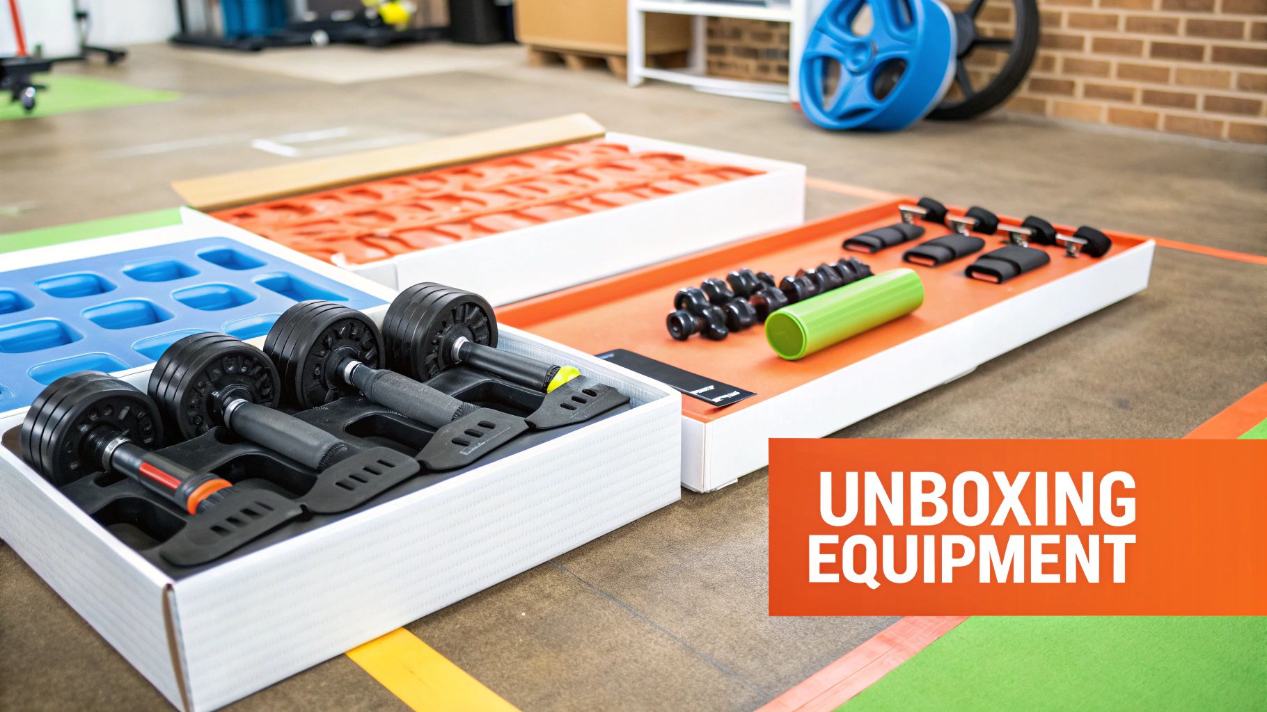 The evolution of assembly fitness equipment