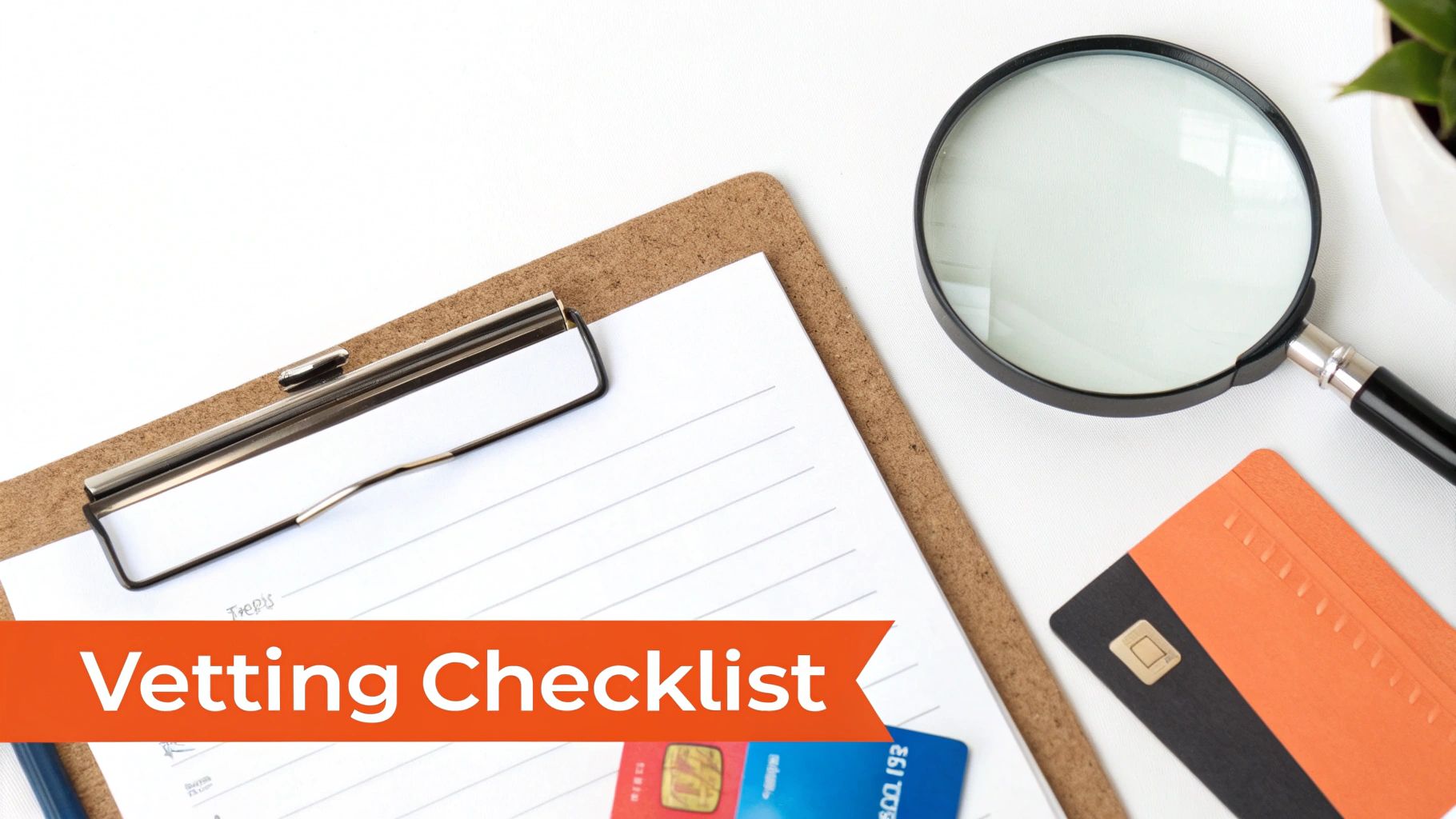 A handyman presenting a clear, itemized quote to a homeowner in a well-lit kitchen.