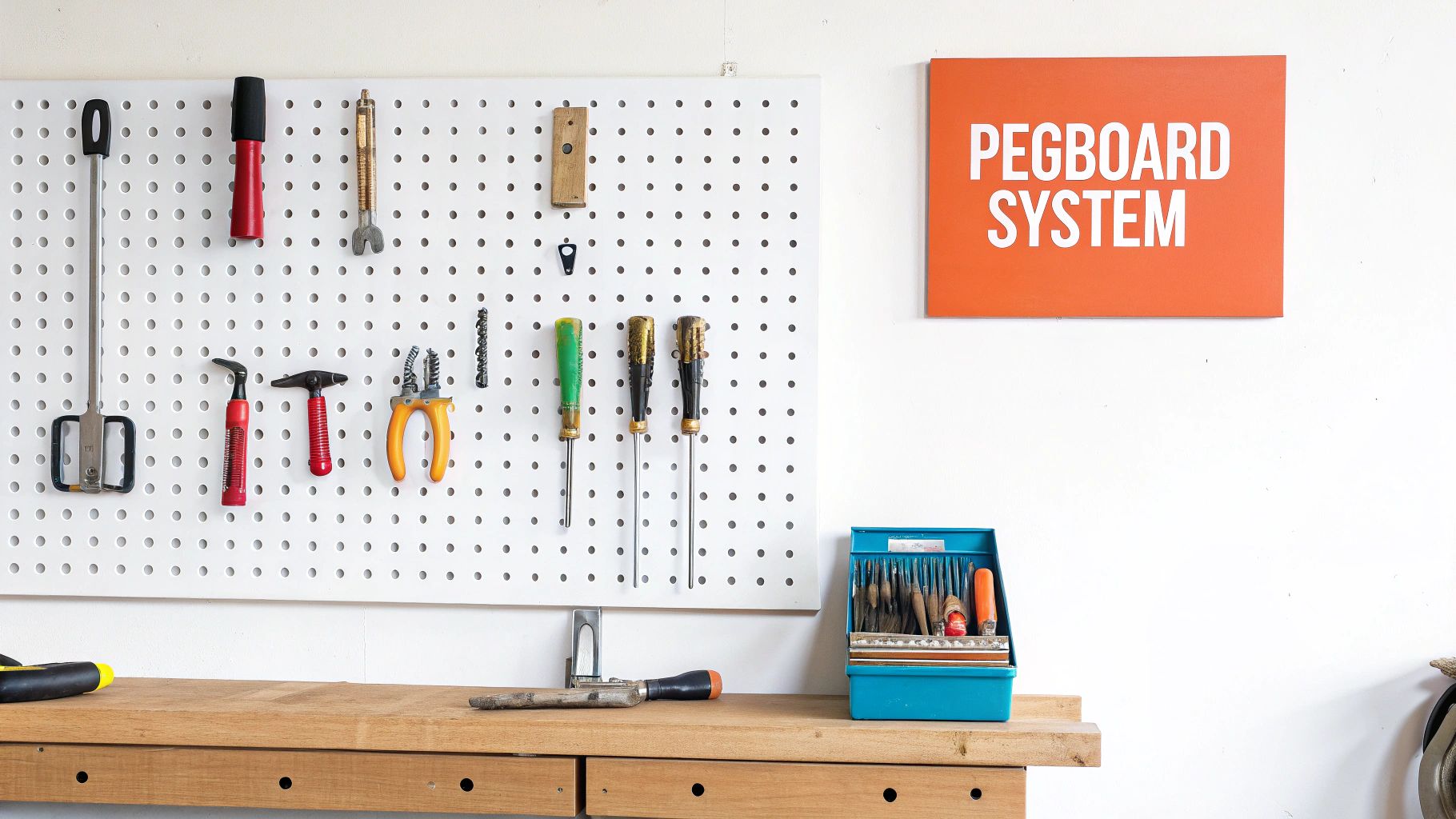 Pegboard Wall System
