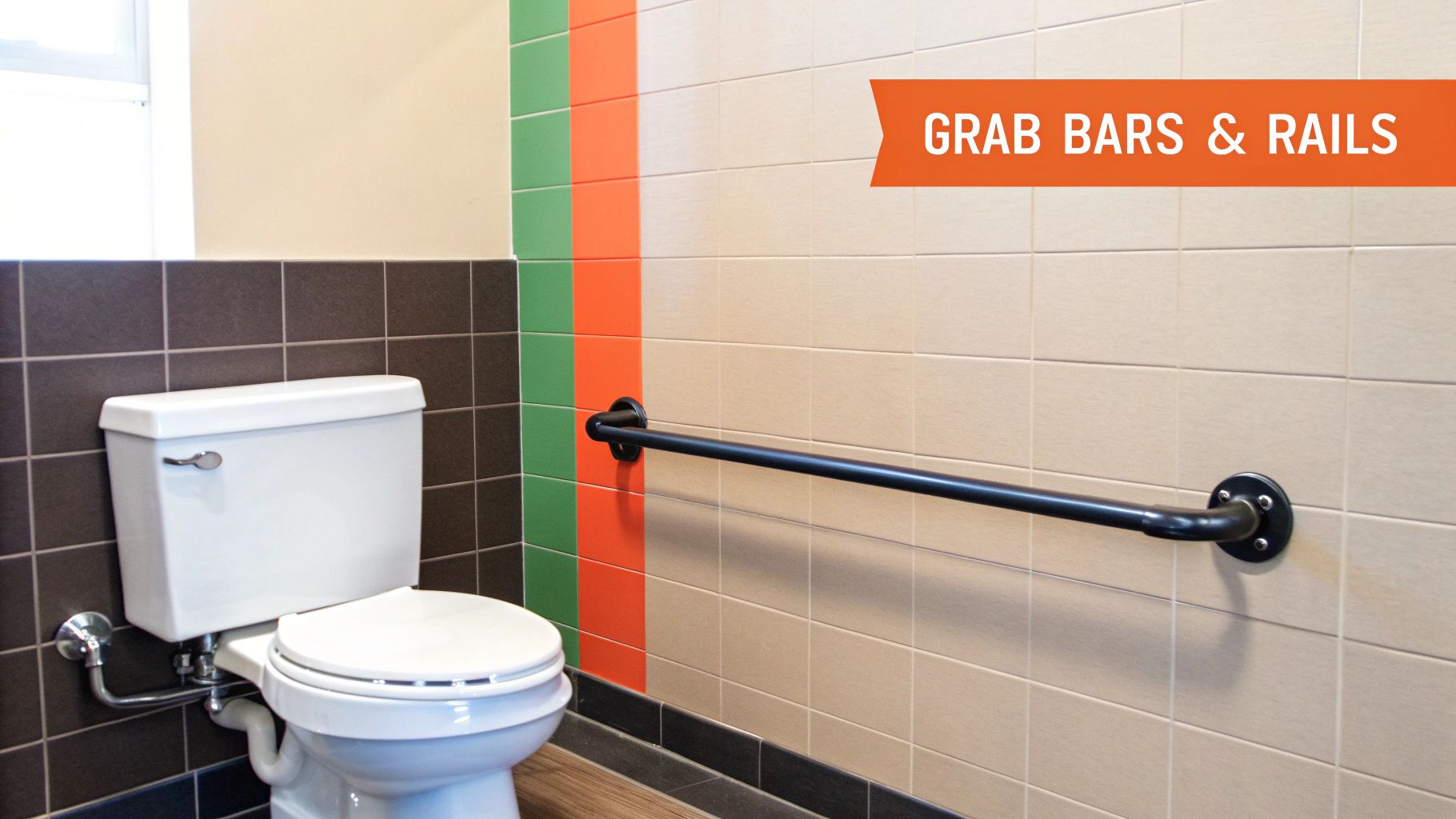Install Grab Bars and Handrails