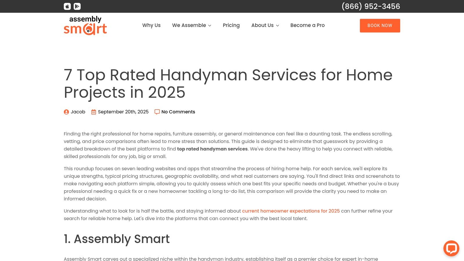 Assembly Smart: The Specialist for Furniture and Equipment Set-Up