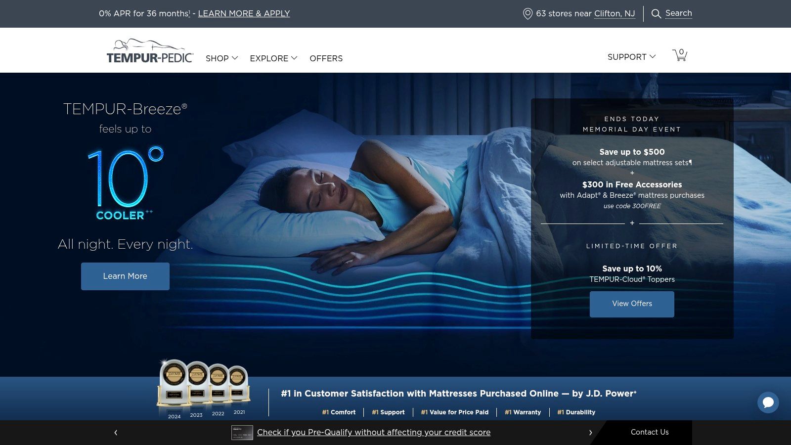 Tempur-Pedic TEMPUR-Ergo Extend Adjustable Base