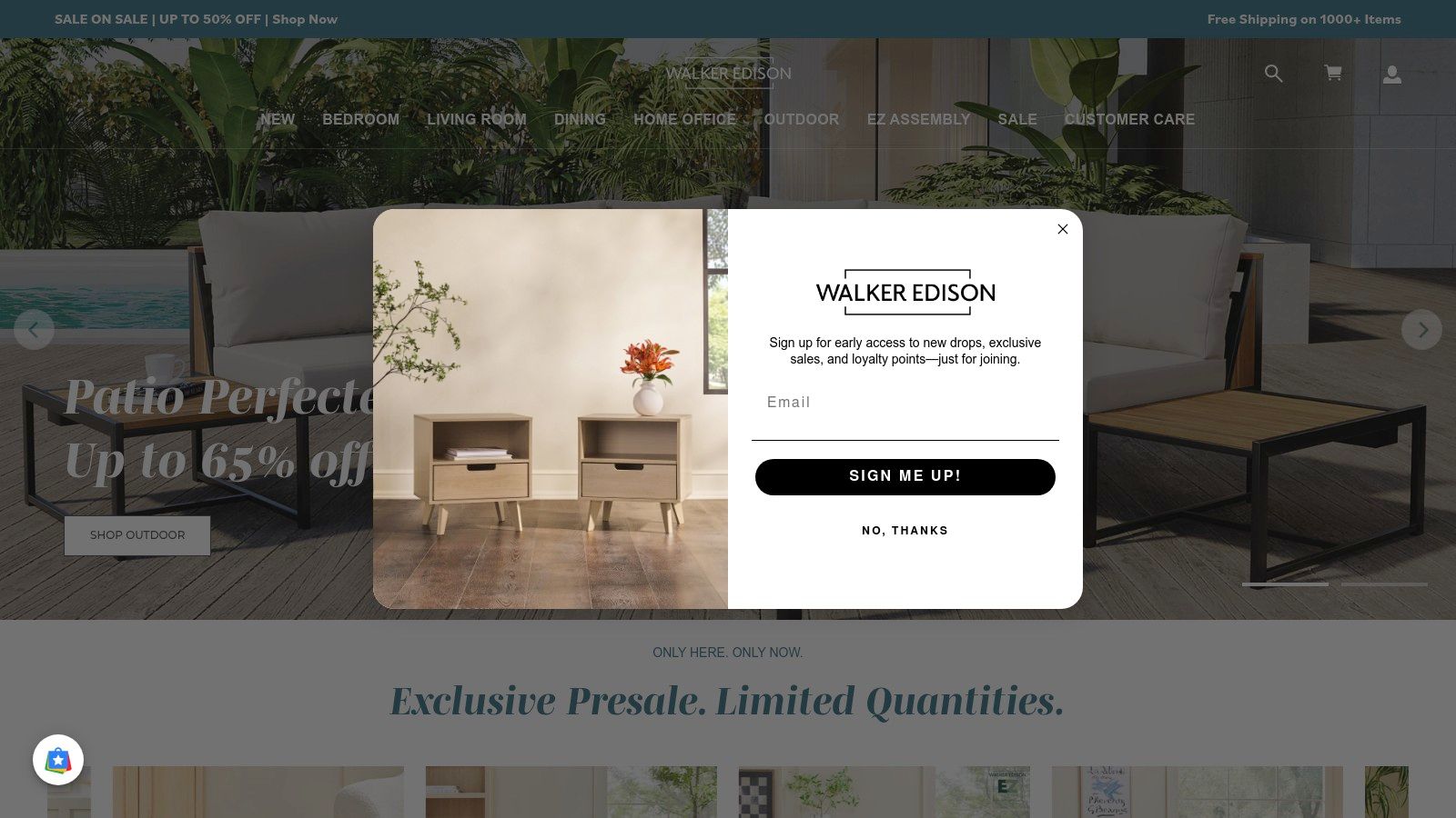 Walker Edison Furniture Accent Bench