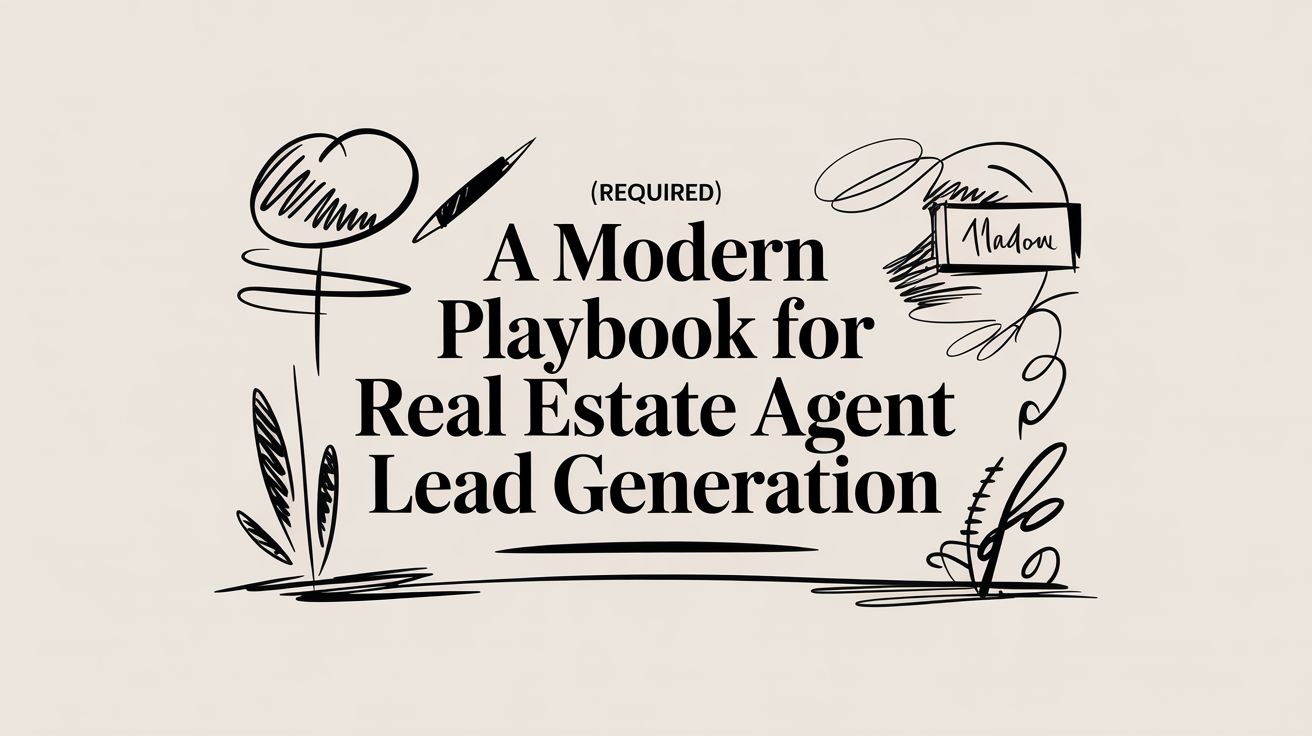 A Modern Playbook for Real Estate Agent Lead Generation