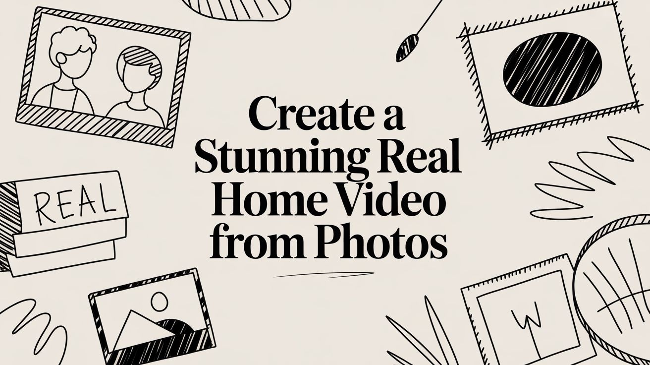 Create a Stunning Real Home Video From Photos