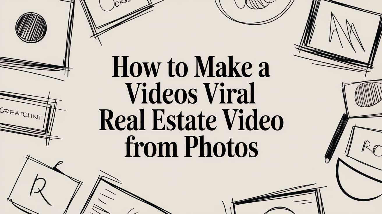 How to Make a Videos Viral Real Estate Video from Photos